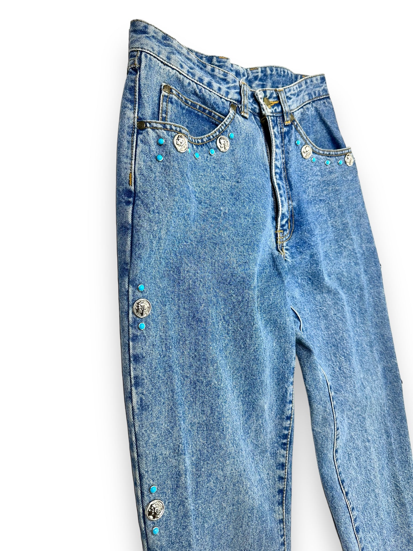 1980s “Pepe” Coin and Gem  “Betty” Jeans