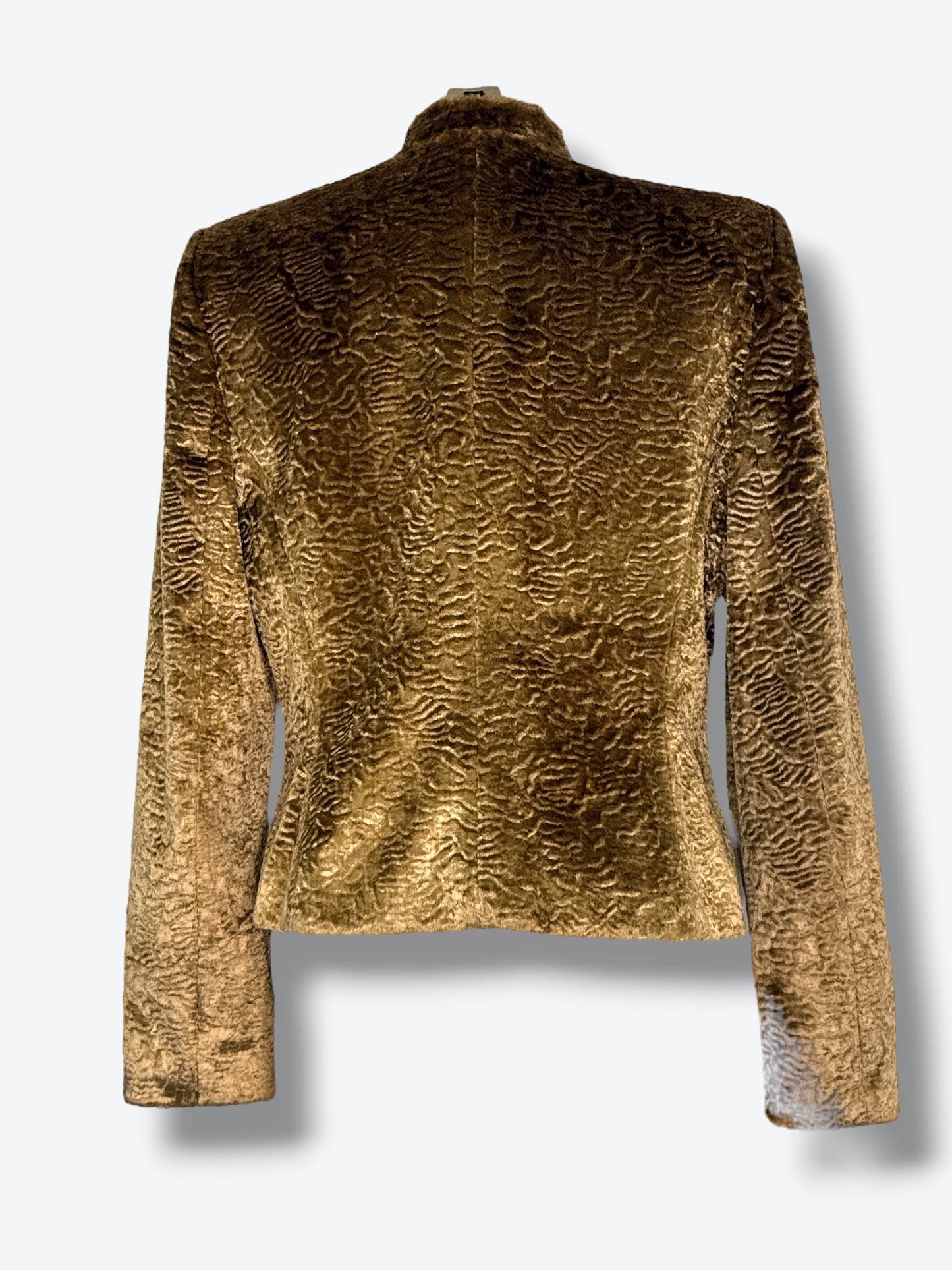 1990s Oscar De Le Renta Velour Jacket (Oscar by Oscar De Le Renta)