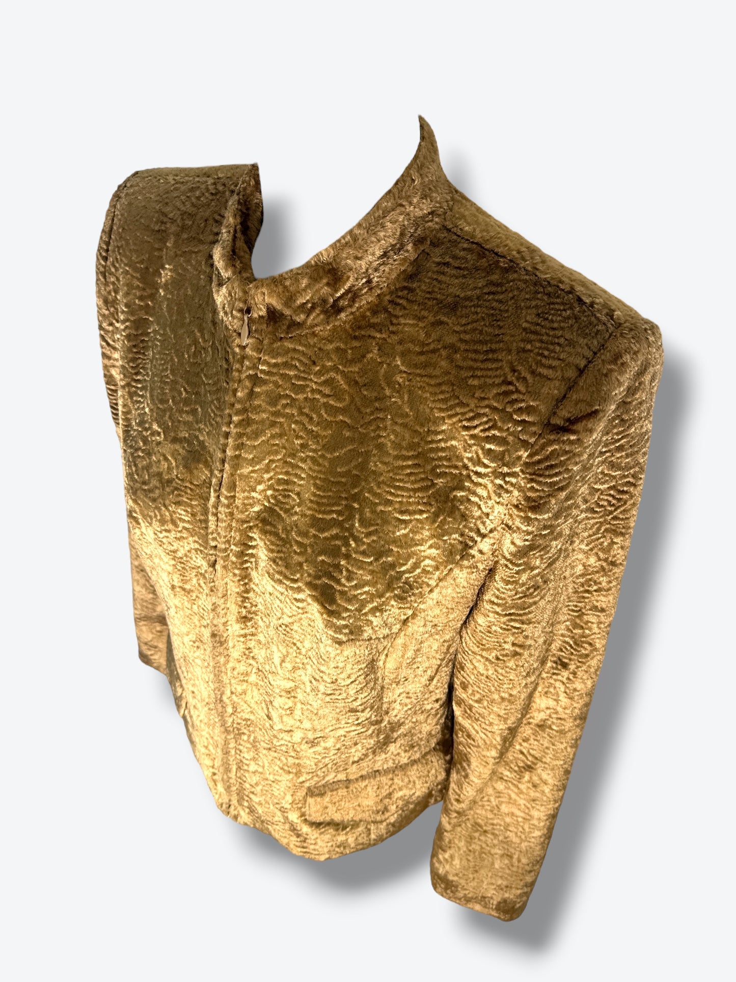 1990s Oscar De Le Renta Velour Jacket (Oscar by Oscar De Le Renta)