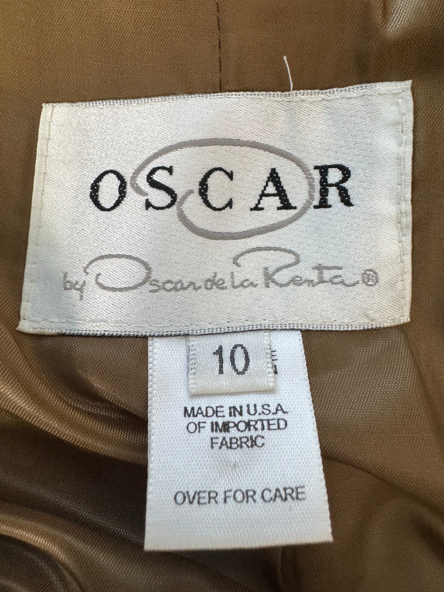 1990s Oscar De Le Renta Velour Jacket (Oscar by Oscar De Le Renta)