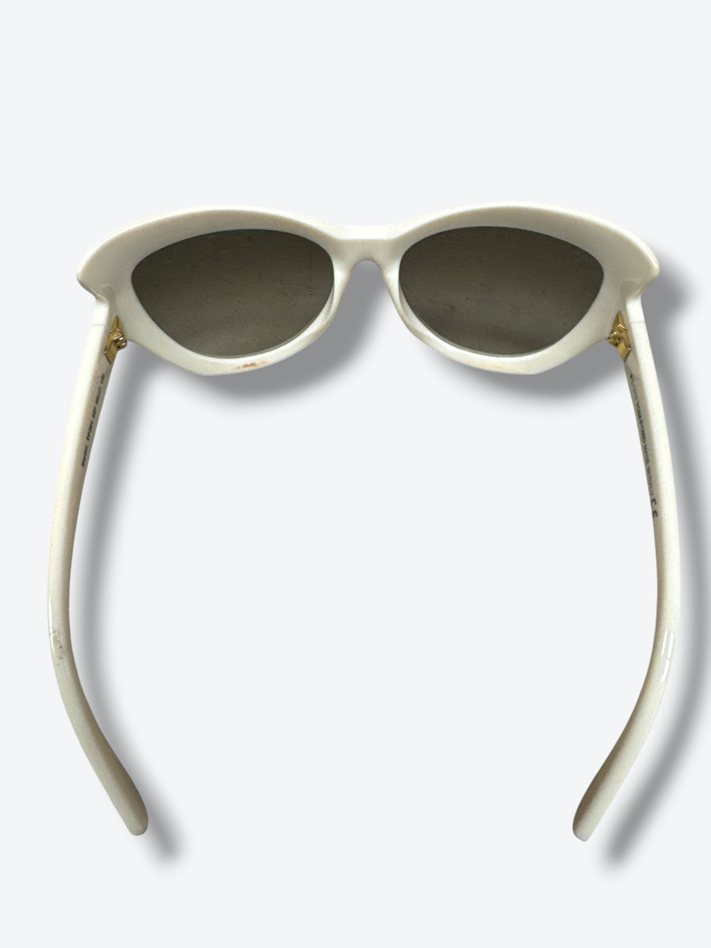 2010 Tom Ford Bardot TF284 Cat-Eye Sunglasses – Ivory/Gradient Brown