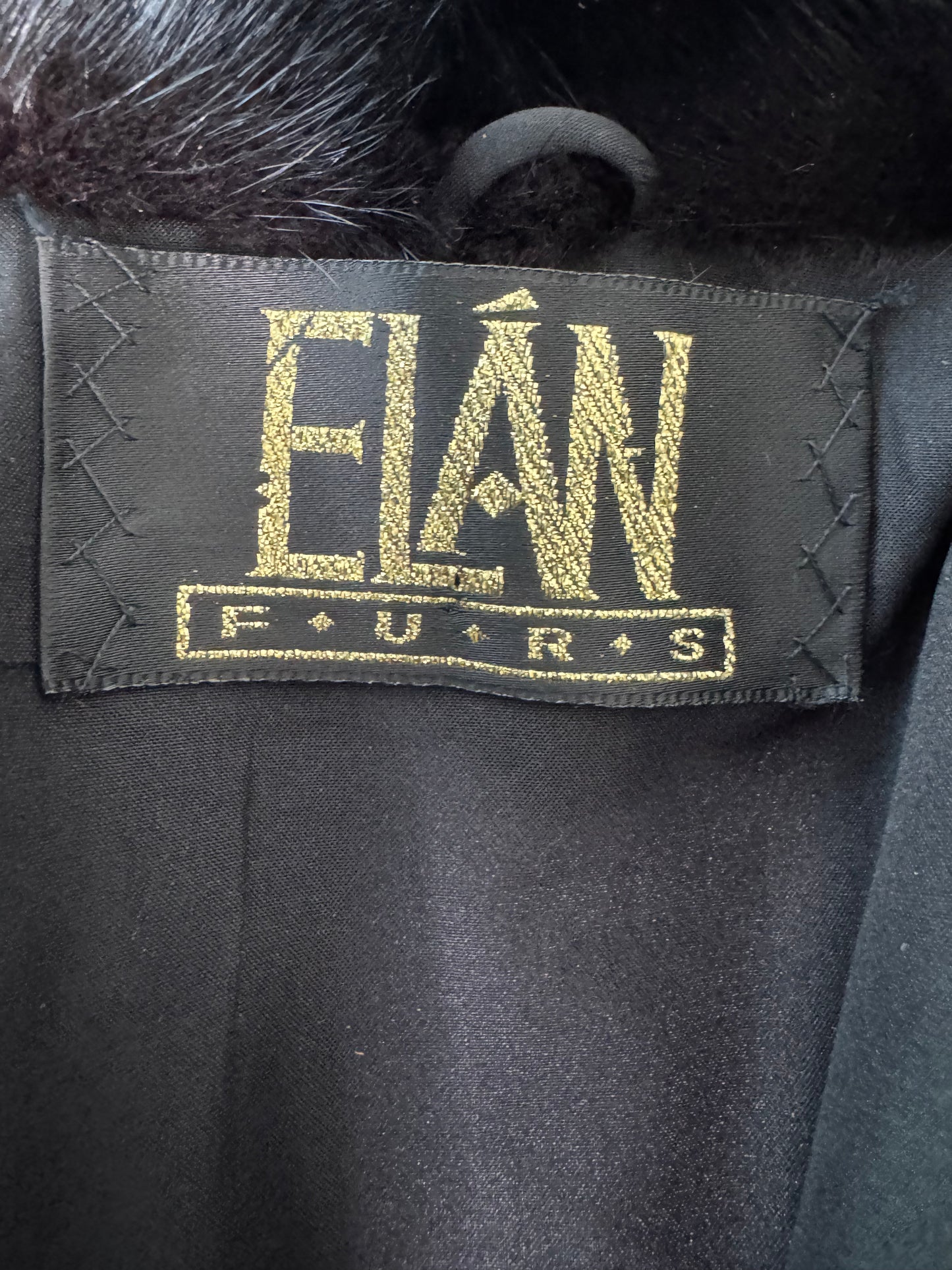 Vintage Elan Sheared Mink Coat