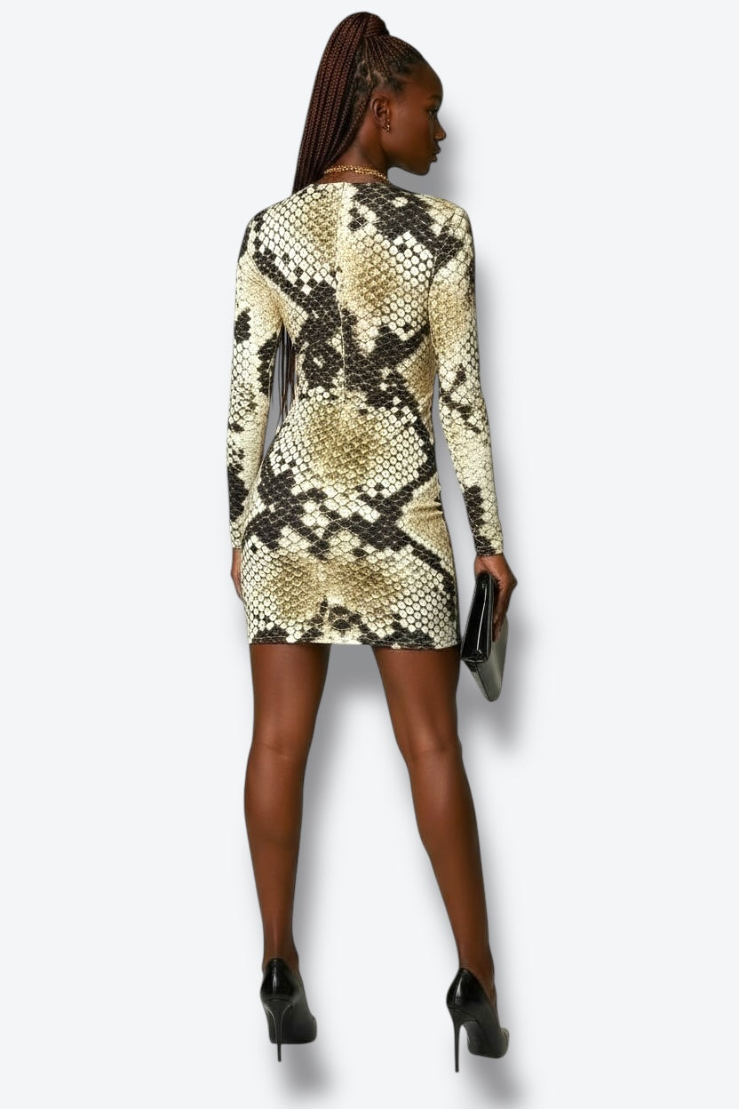 2000 Roberto Cavalli Snake Dress