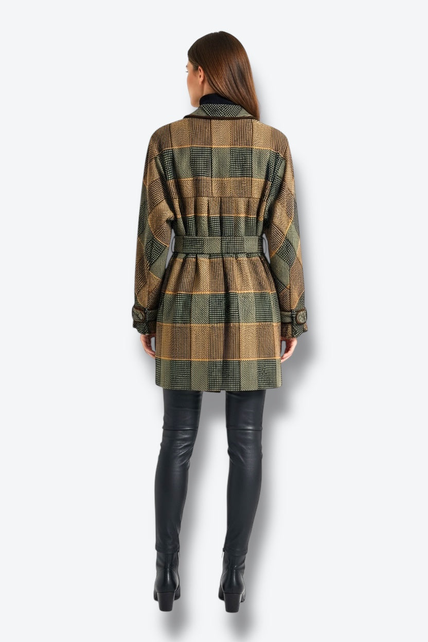 1970s Valentino Tweed Sash Jacket