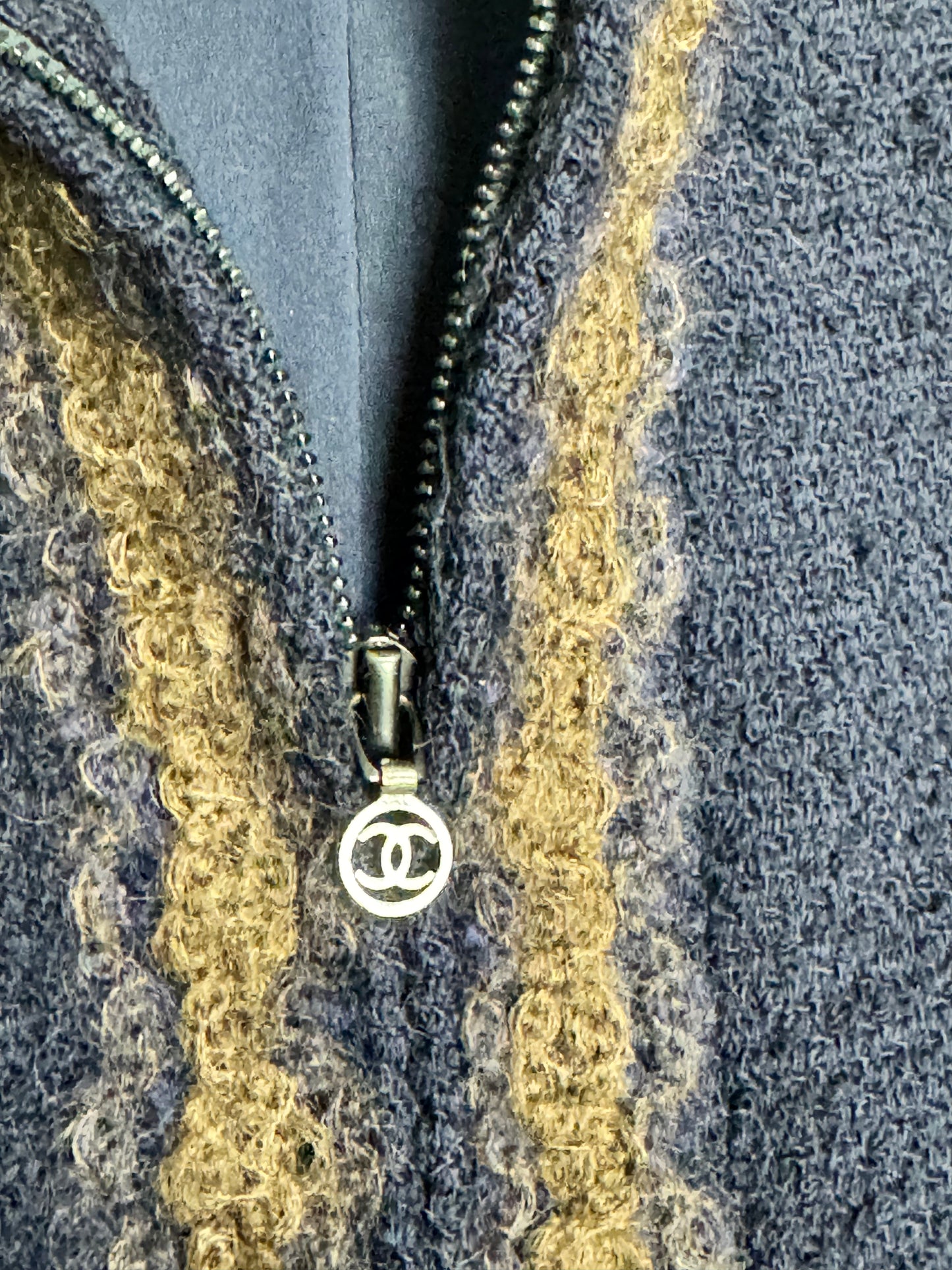 1997 F/W Chanel Navy Wool Jacket