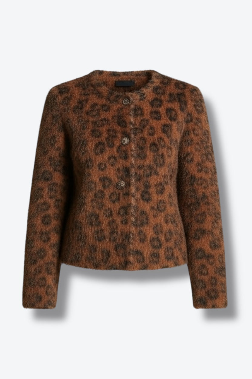 1990s Russell Kemp Petite Long Haired Blazer