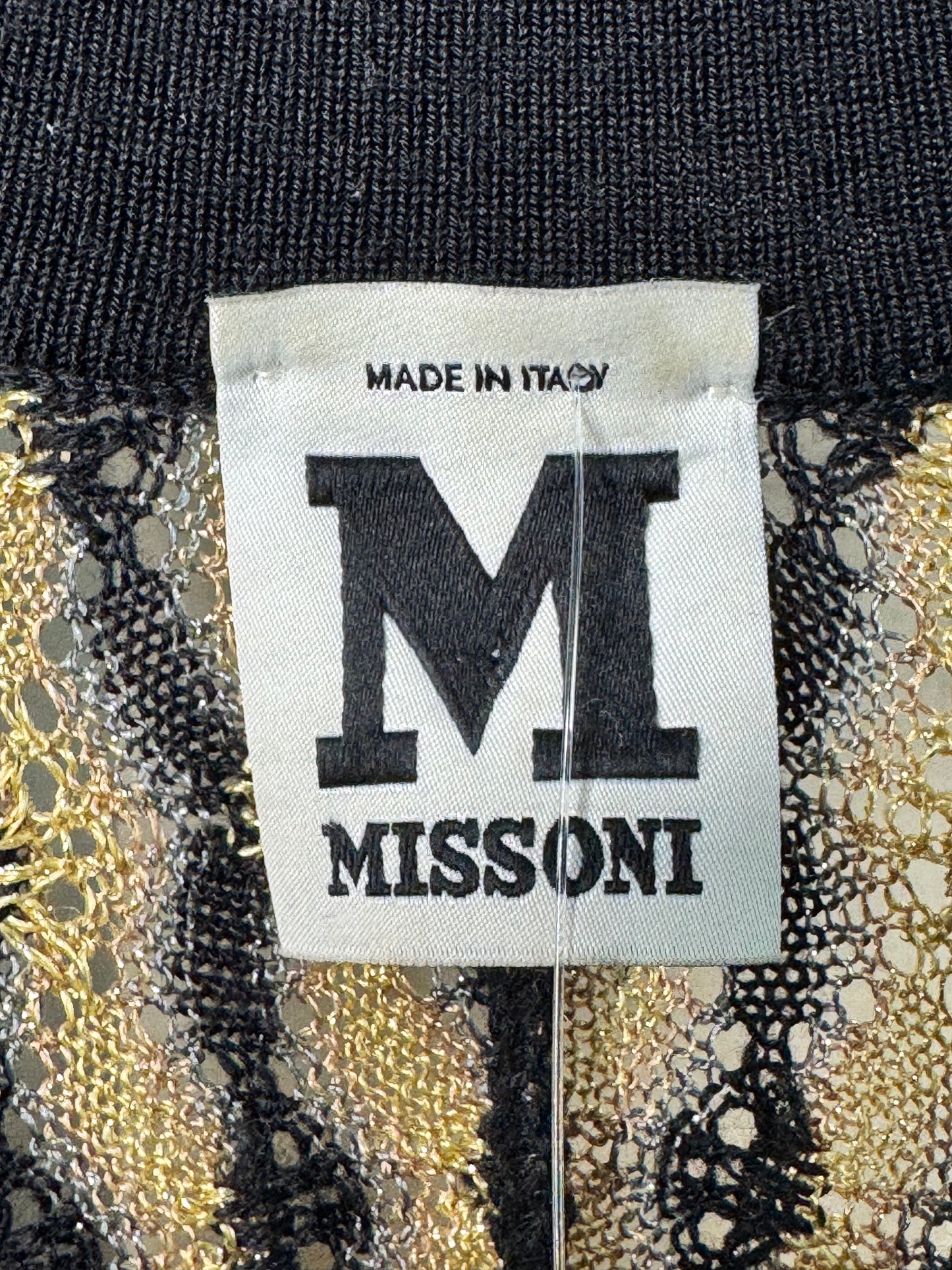 #48. 1990s/Y2K Missoni Knitwear Fit and Flare Dress