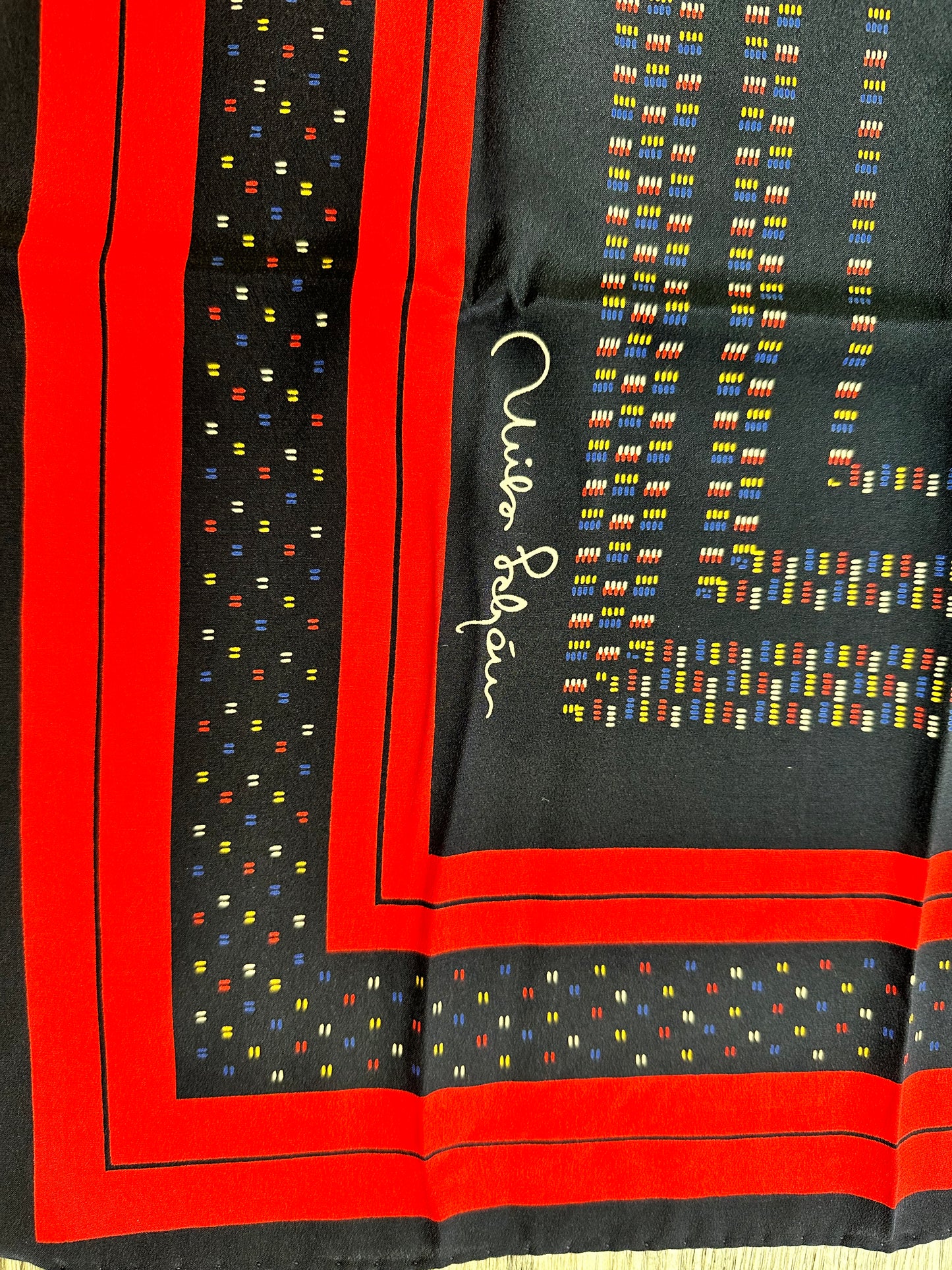 Mila Schön 33” x 33” 100% Silk Scarf
