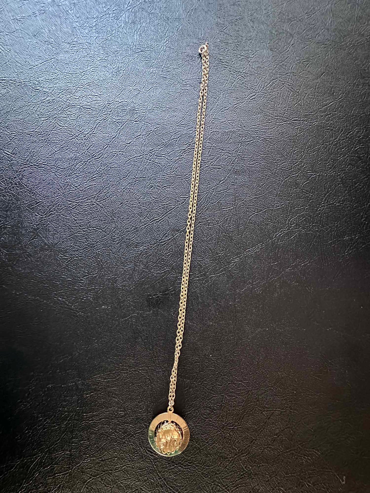 L'Chiam Gold Spindle Necklace