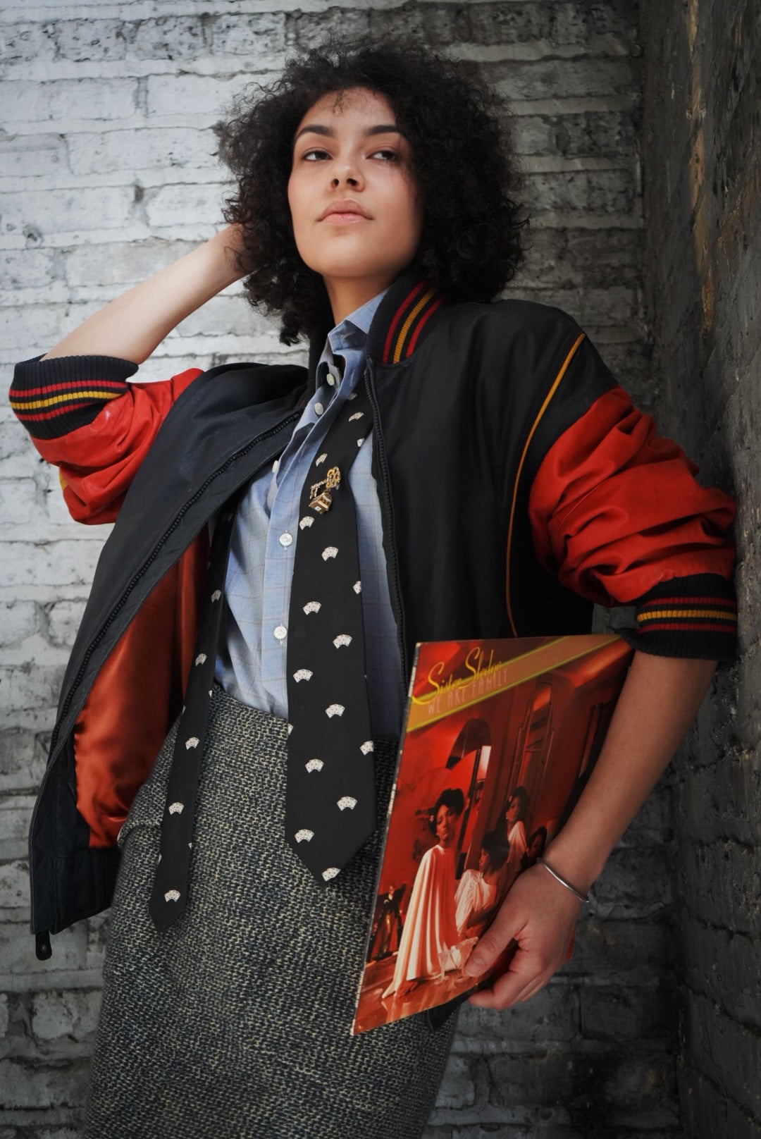 Y2K  “New Zealand Colors of the Outback” Classic Suede Tricolor Varsity  Jacket