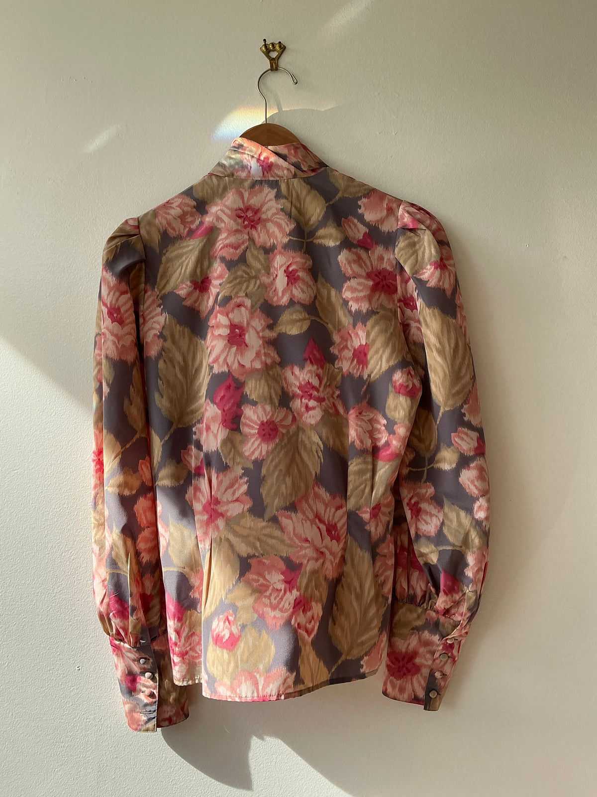 Anne Klein Floral Bow Top