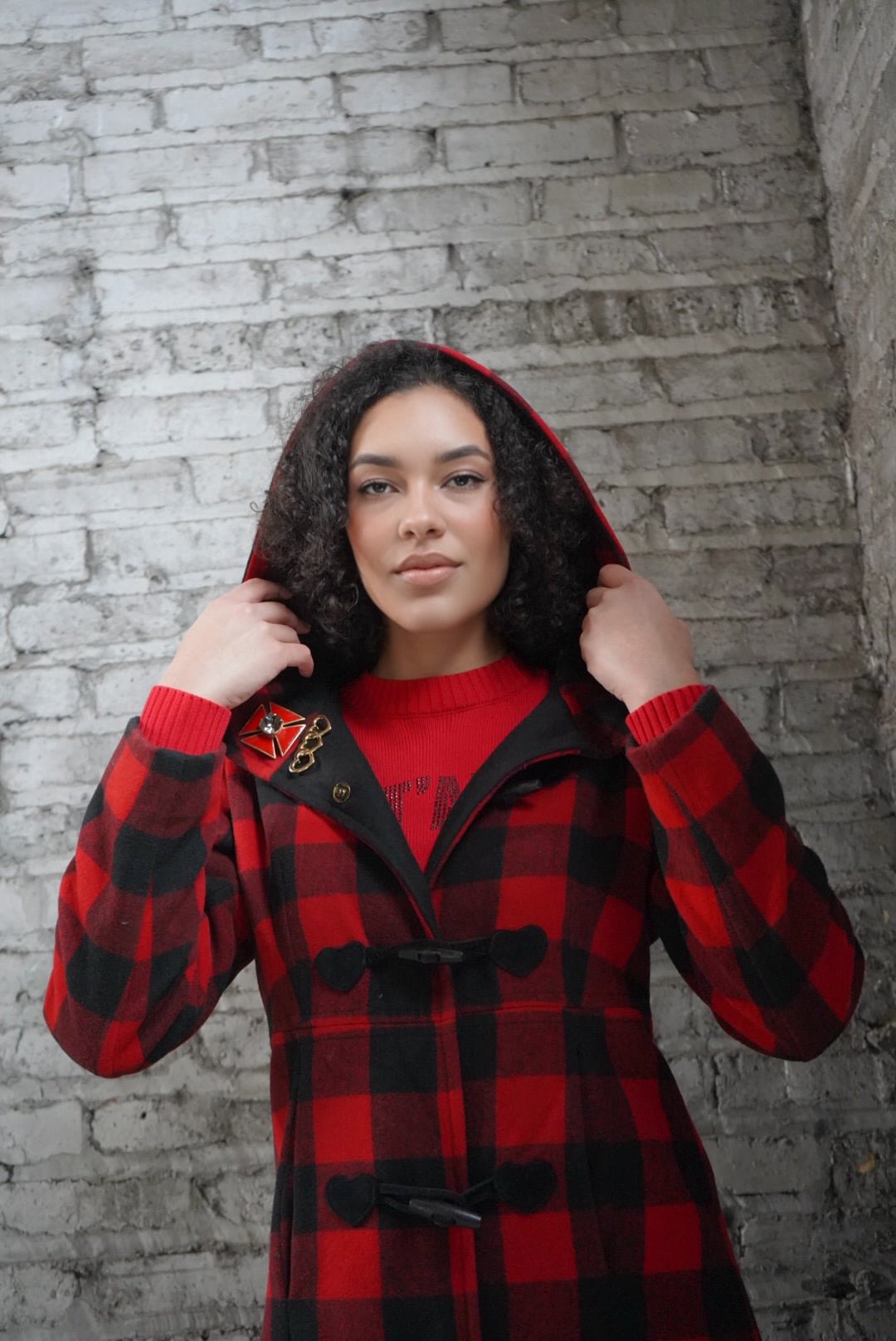 Y2K Betsey Johnson Wool Coat