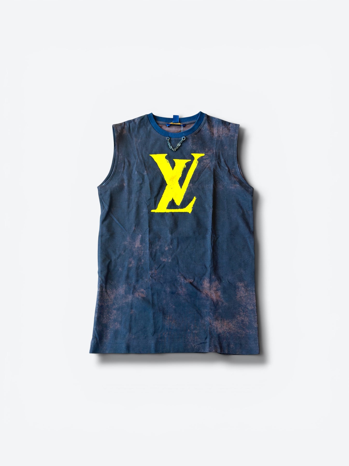 Louis Vuitton sleeveless logo tank from the Virgil Abloh era (2019 to 2022)
