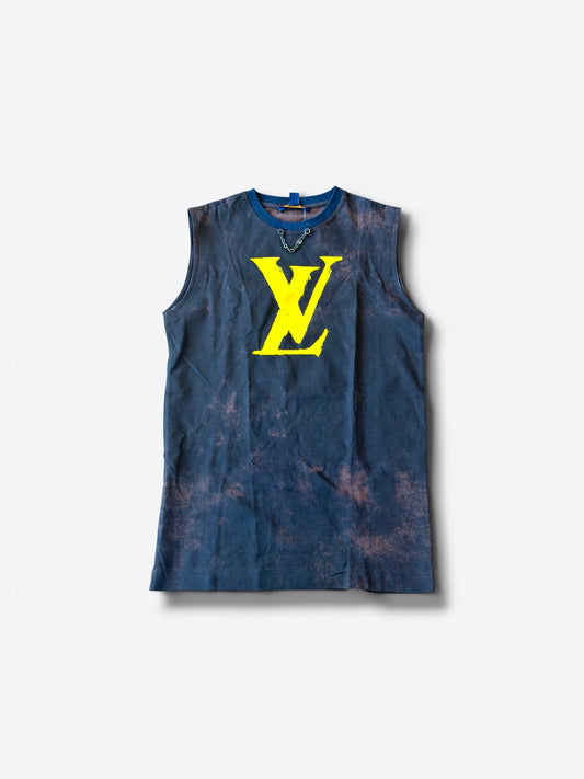 Louis Vuitton sleeveless logo tank from the Virgil Abloh era (2019 to 2022)