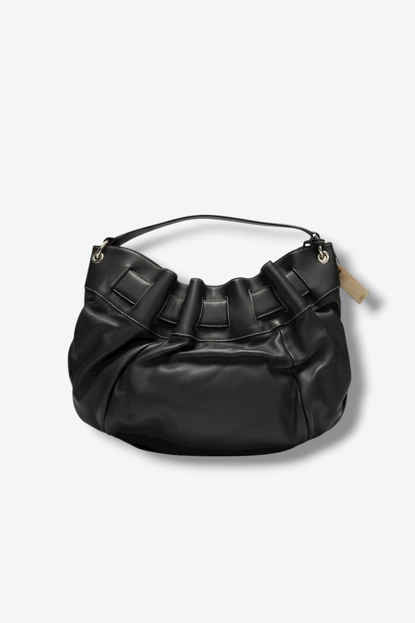 Y2K Leather Furla Shoulder Bag
