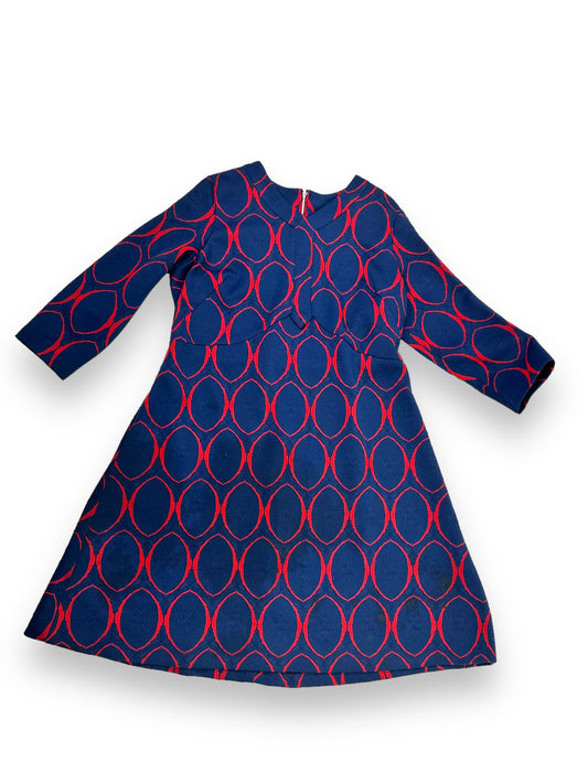 Andersonville: 1960s Navy + Red Shift Dress