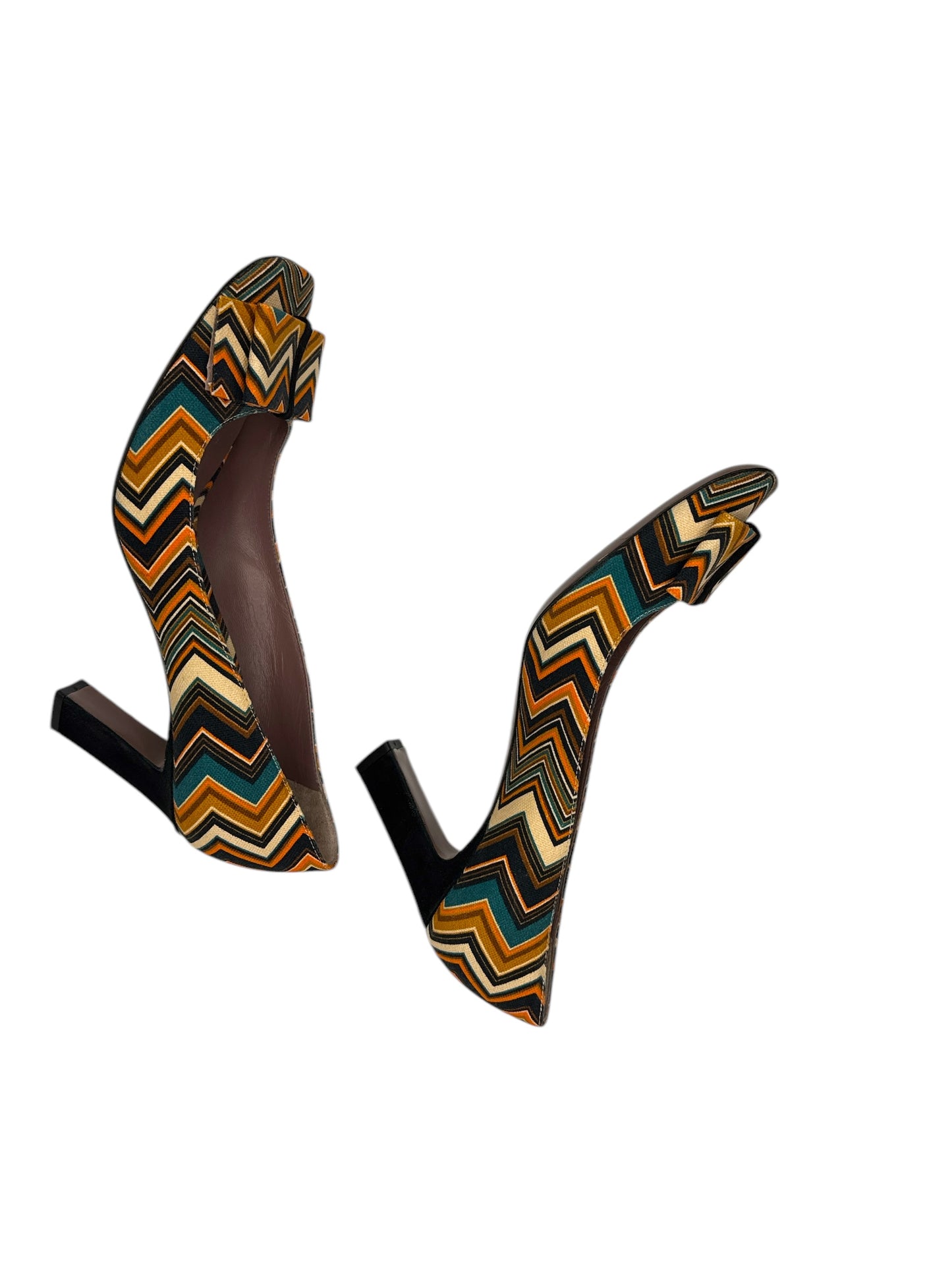 Missoni Zig Zag Bow Heels