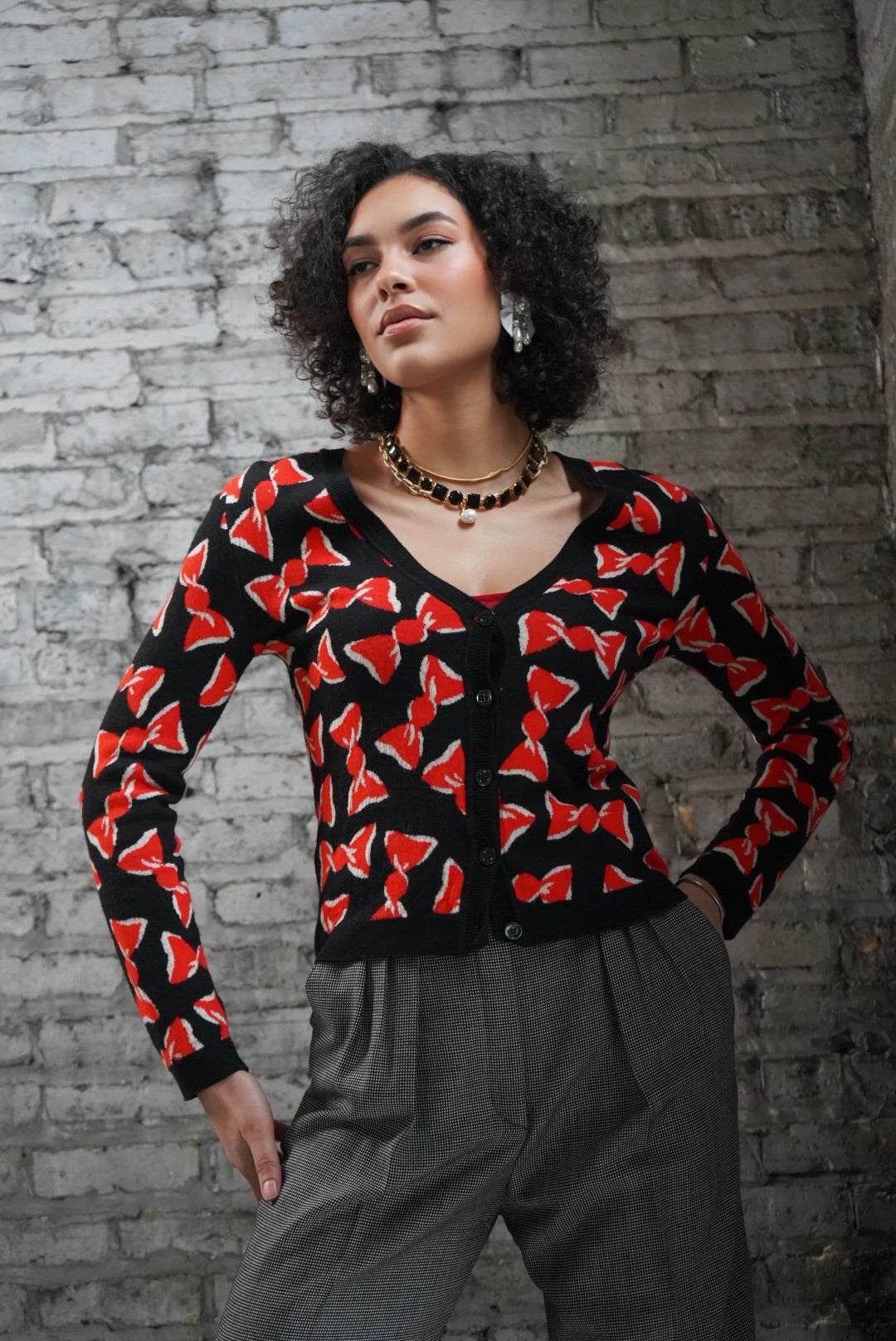 Y2K Boutique Moschino Cardigan