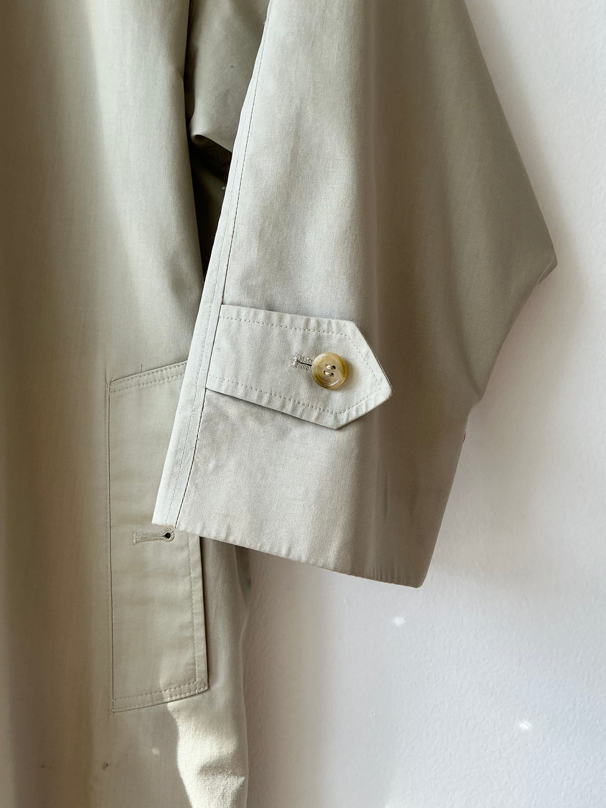 1980s/90s Burberrys' Beige Trenchcoat