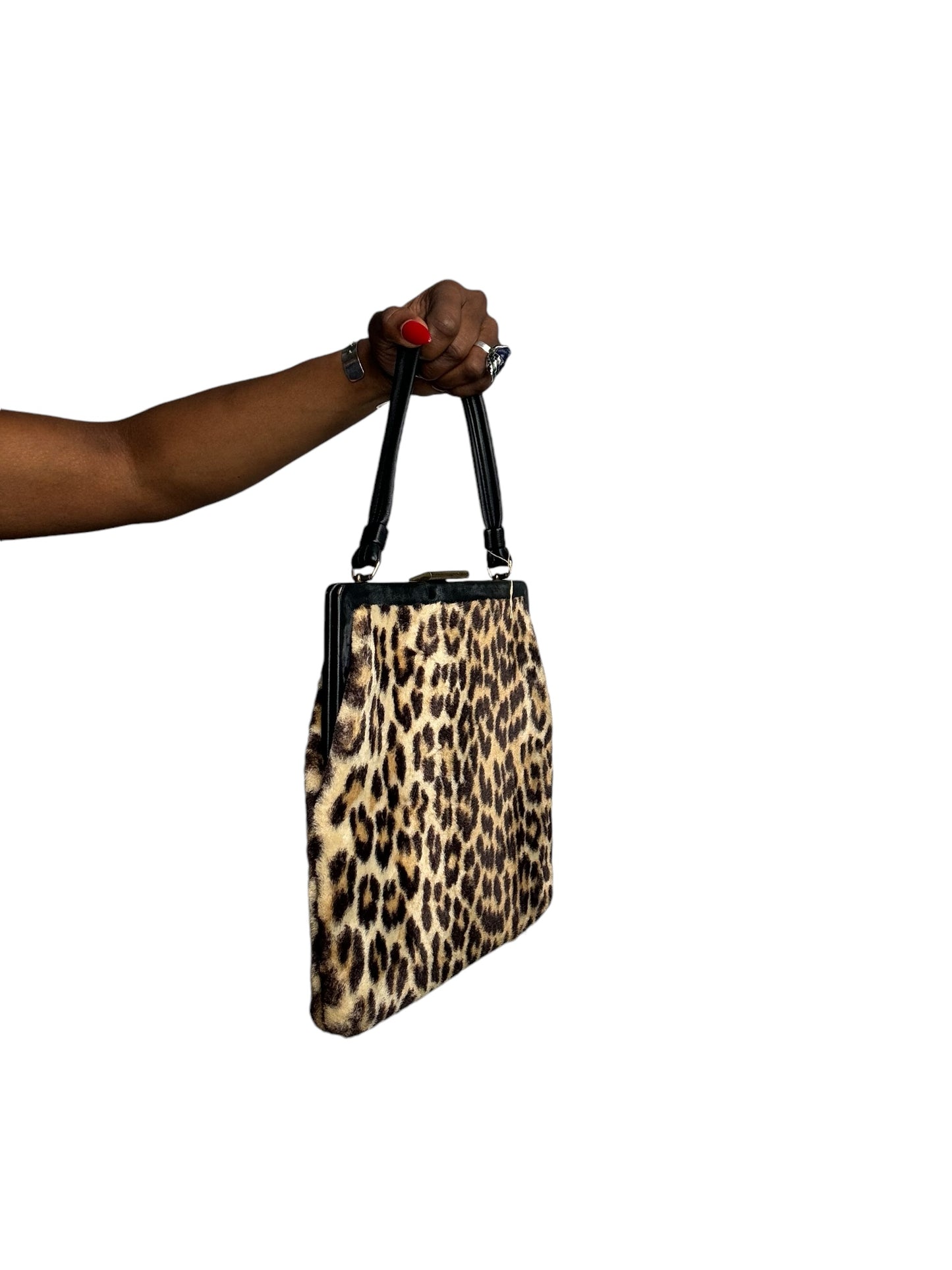 1960s “Ingber” Cheetah Print Bag