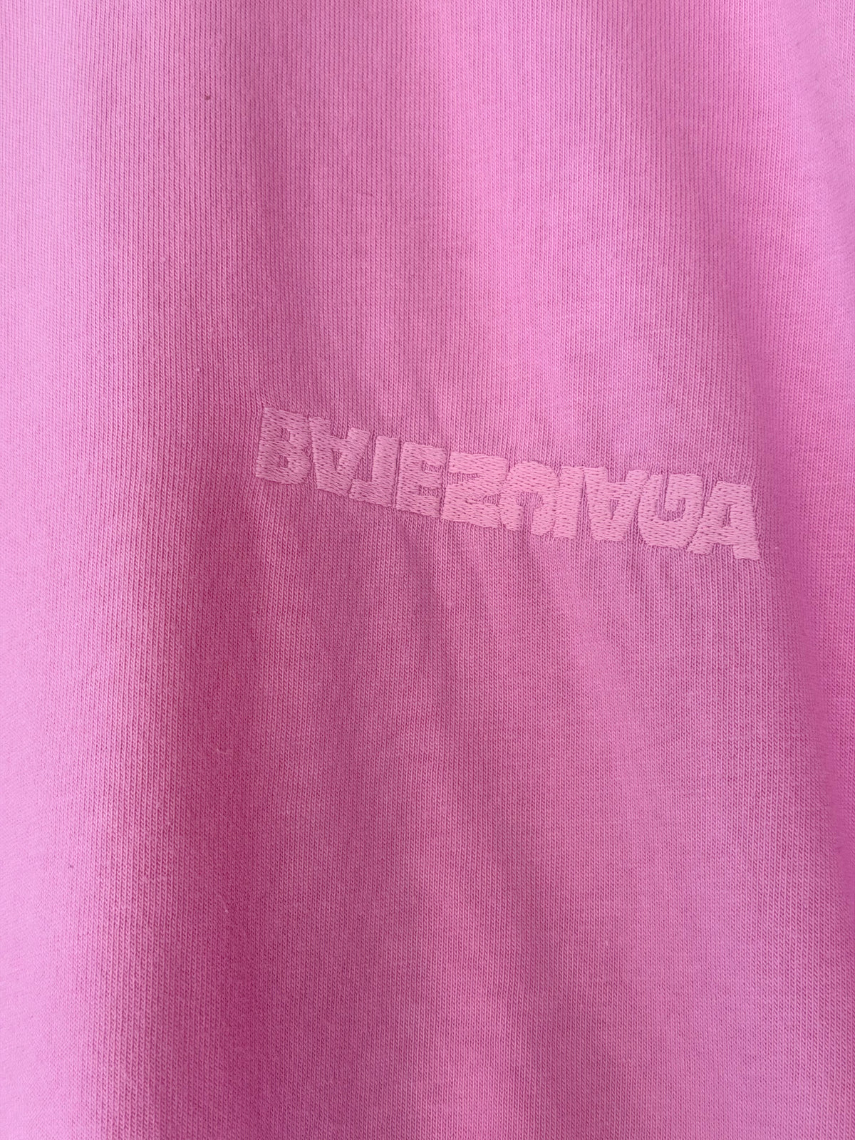 Trend: Balenciaga Logo Pink Unisex T-shirt