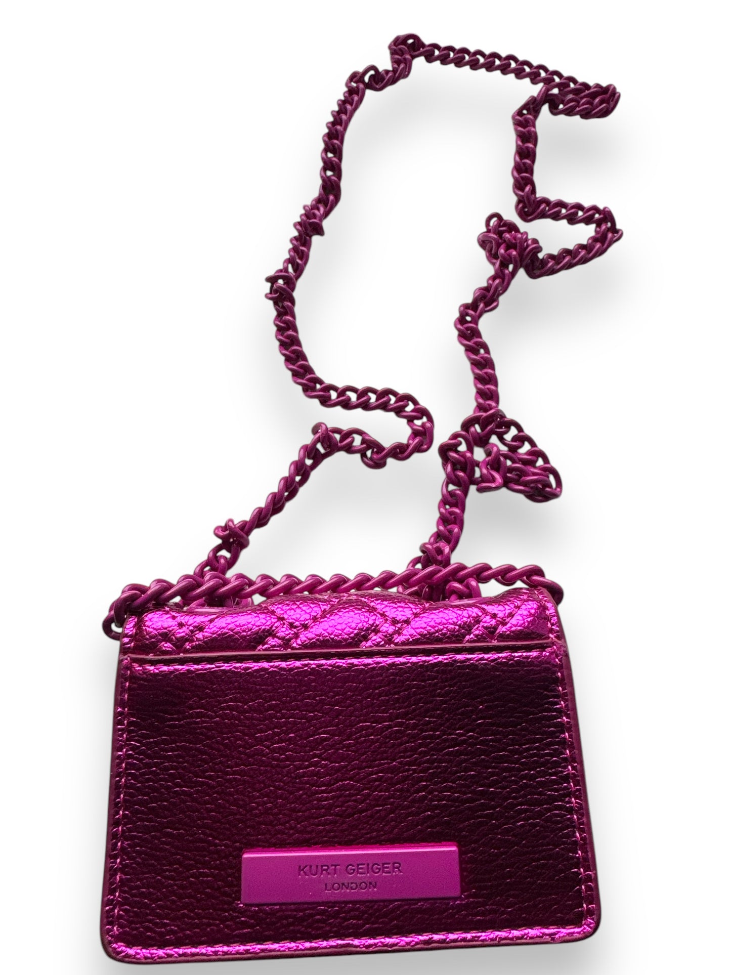 Trend: Kurt Geiger (London) Quilted Wallet on a Chain