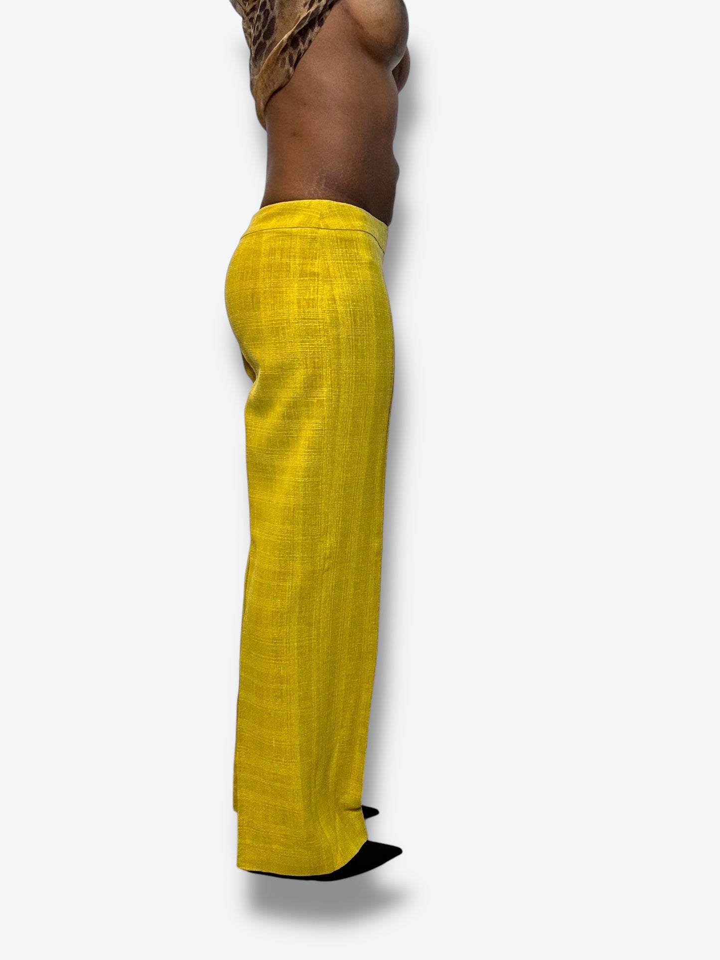 Y2K Christian Lacroix Yellow Pants