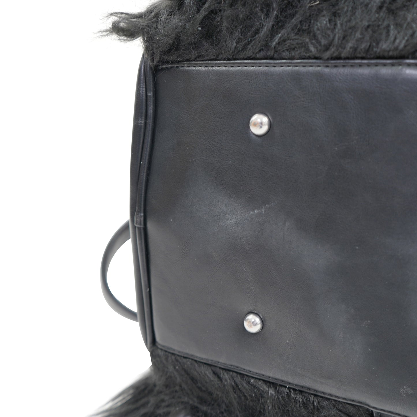 Trend: Current Mood Faux Fur Duffle