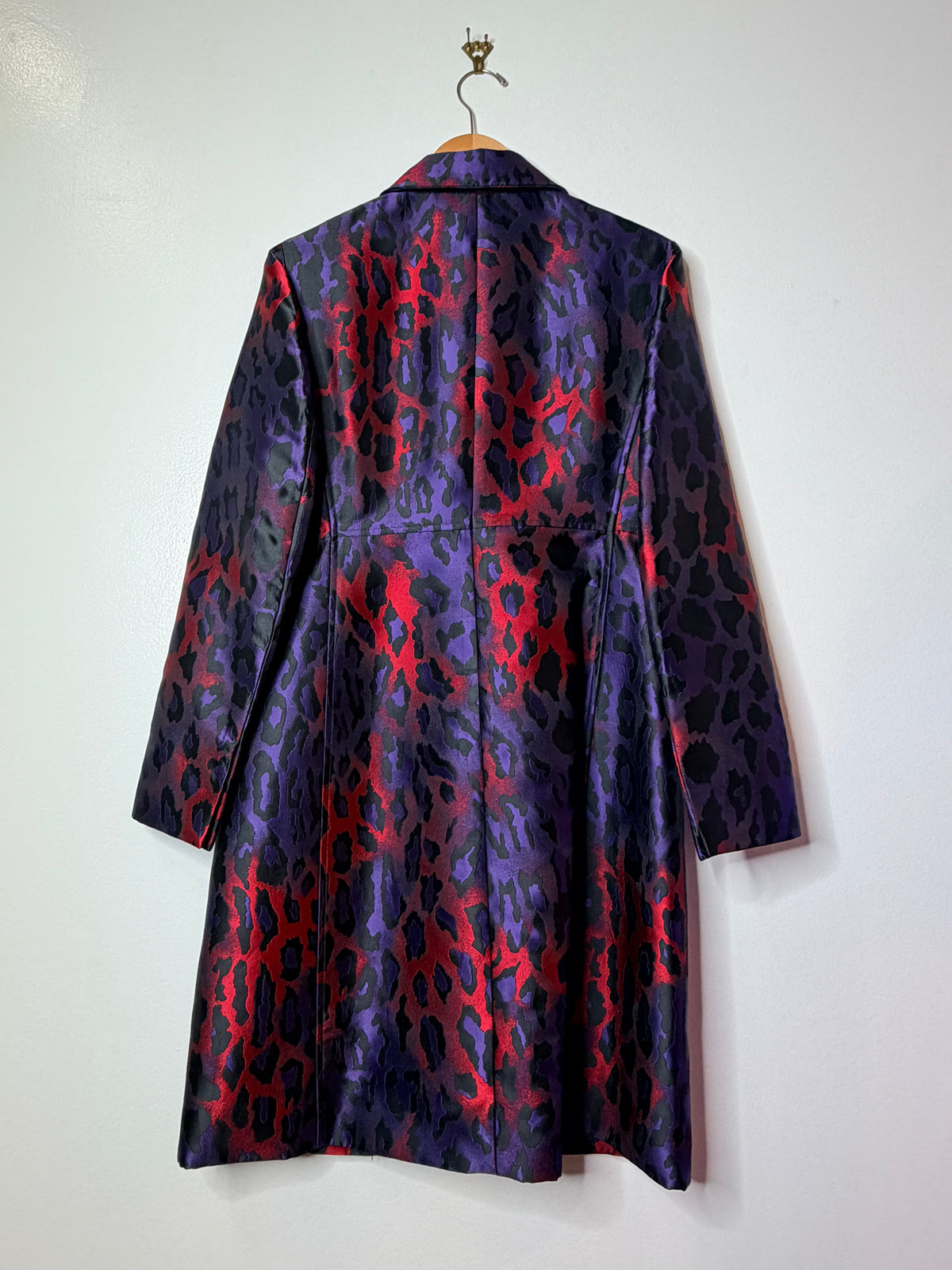 Y2K Anne Klein Purple and Pink Trench