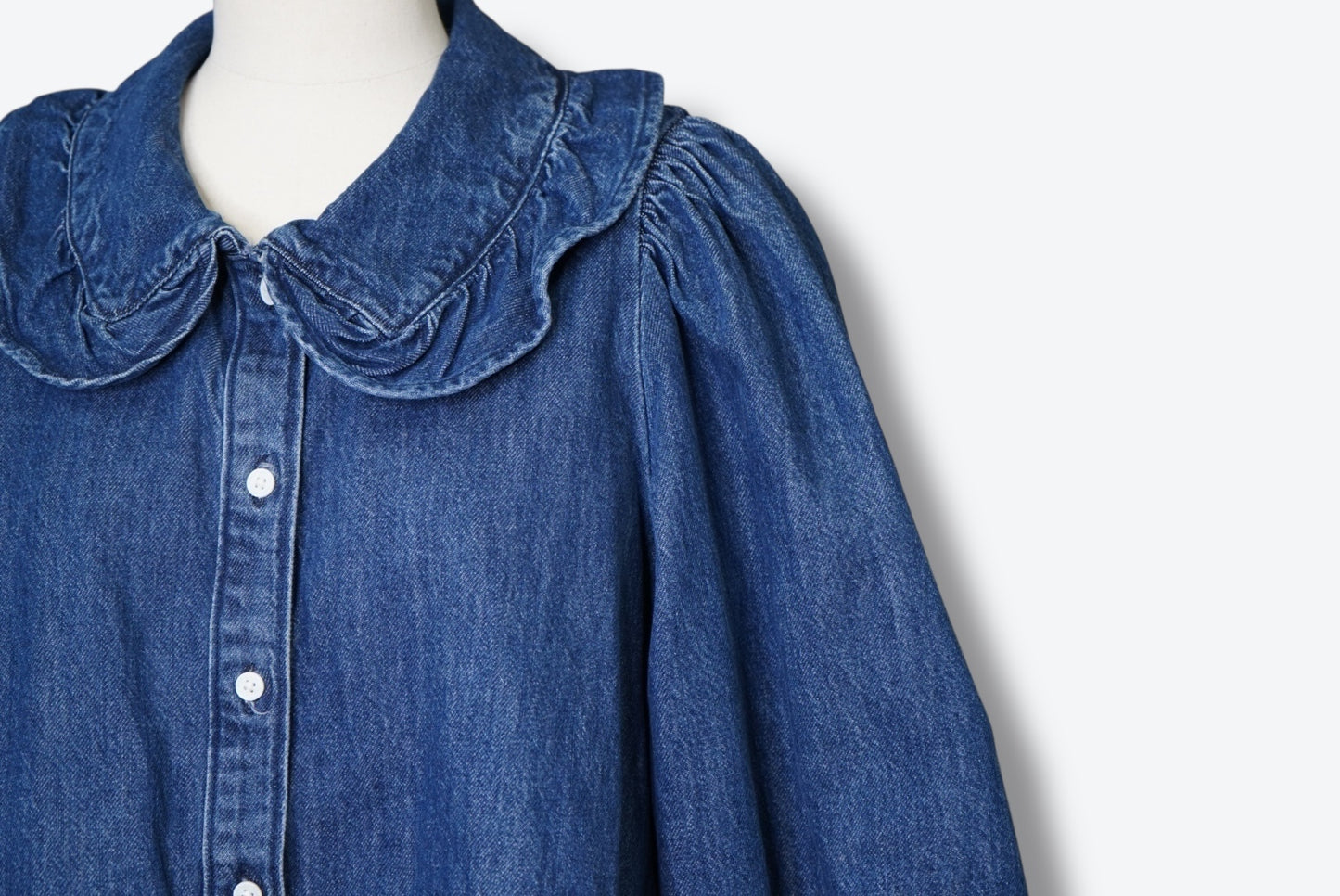 Y2K Prairie Revival Levi’s Denim Bib Dress