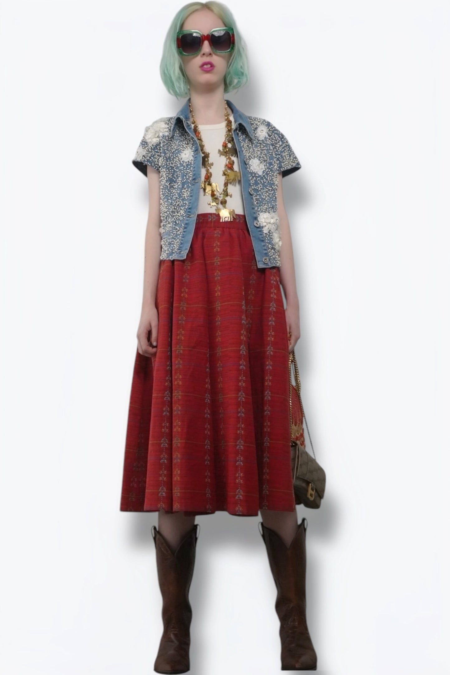1970s Kenzo Boho Skirt