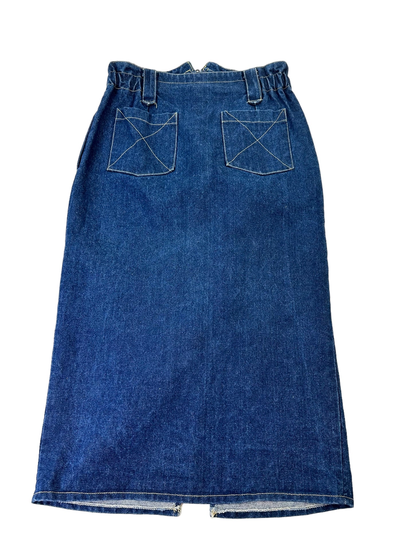 1970s Friend Denim Skirt