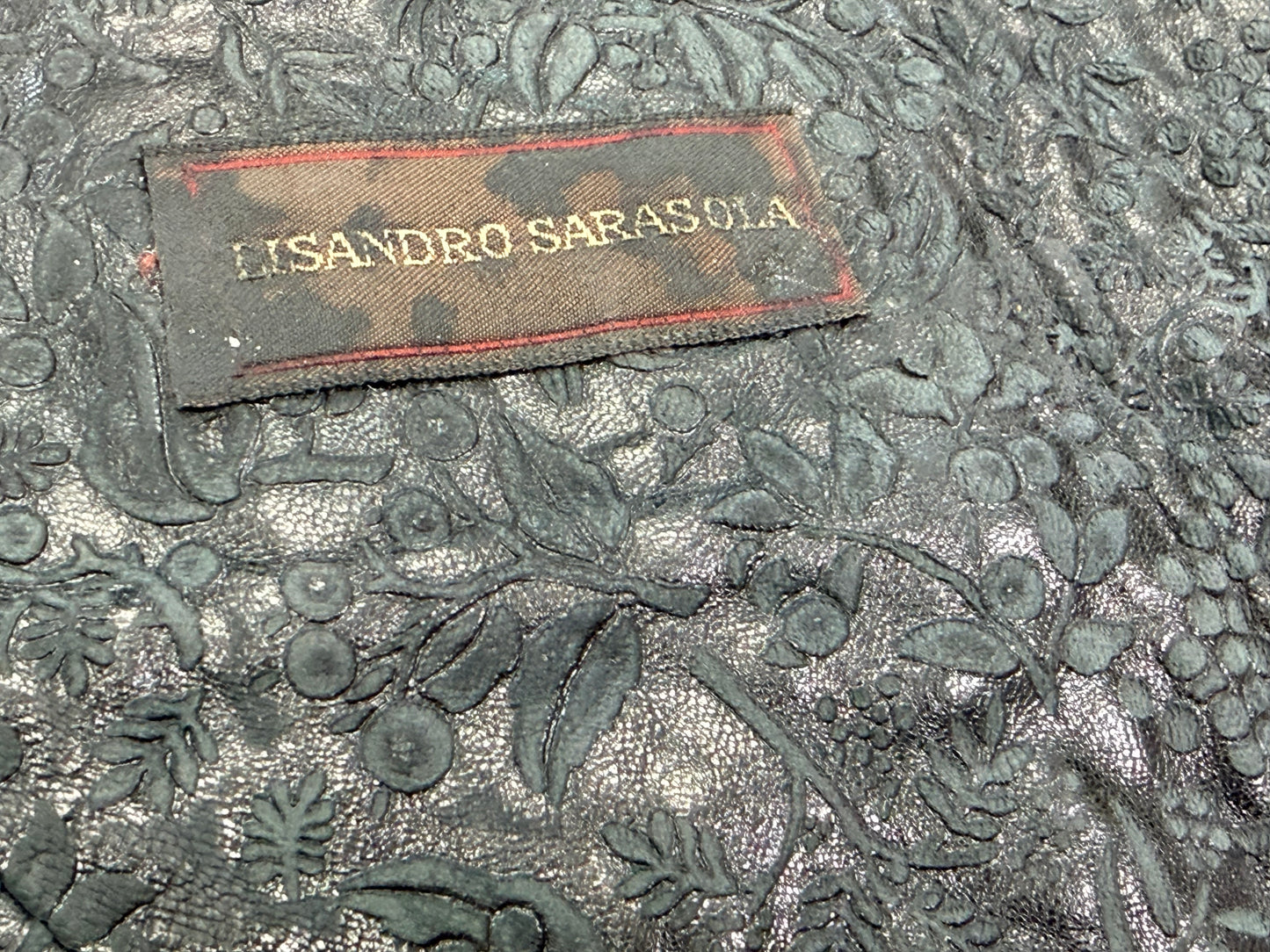 1980s/90s Lisandro Sarasola Cheetah Coin Belt