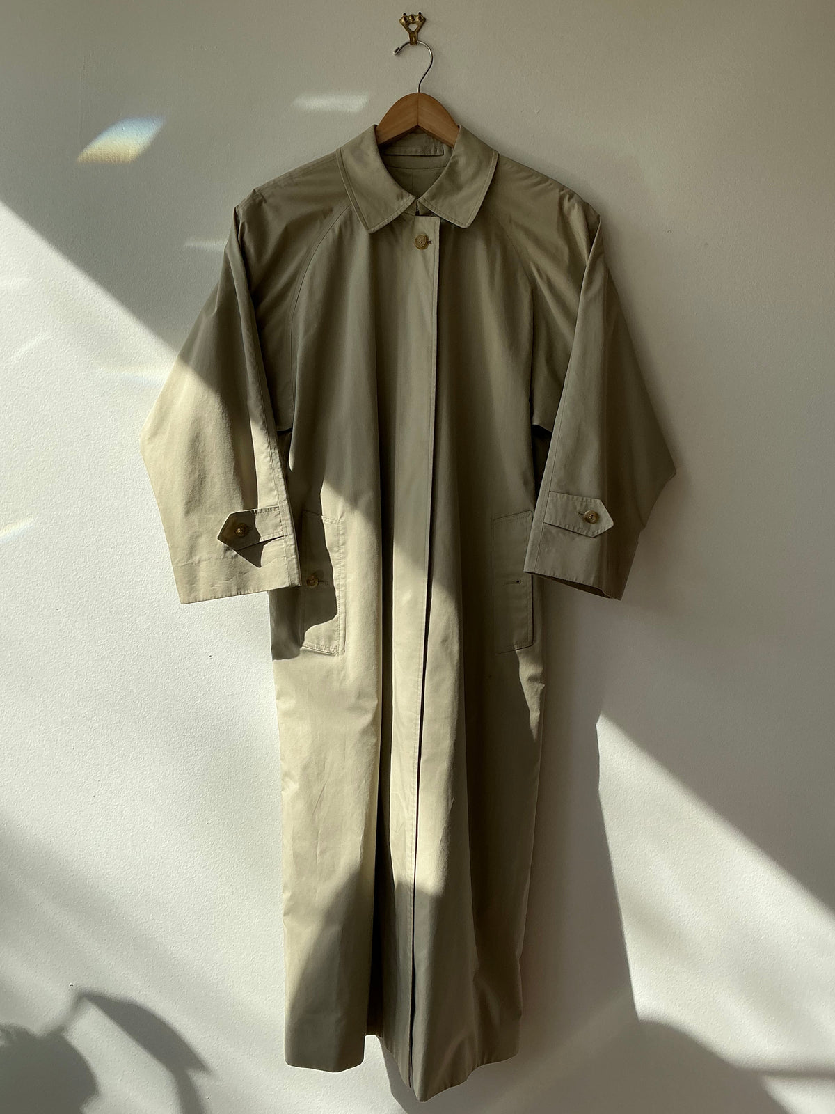 1980s/90s Burberrys' Beige Trenchcoat
