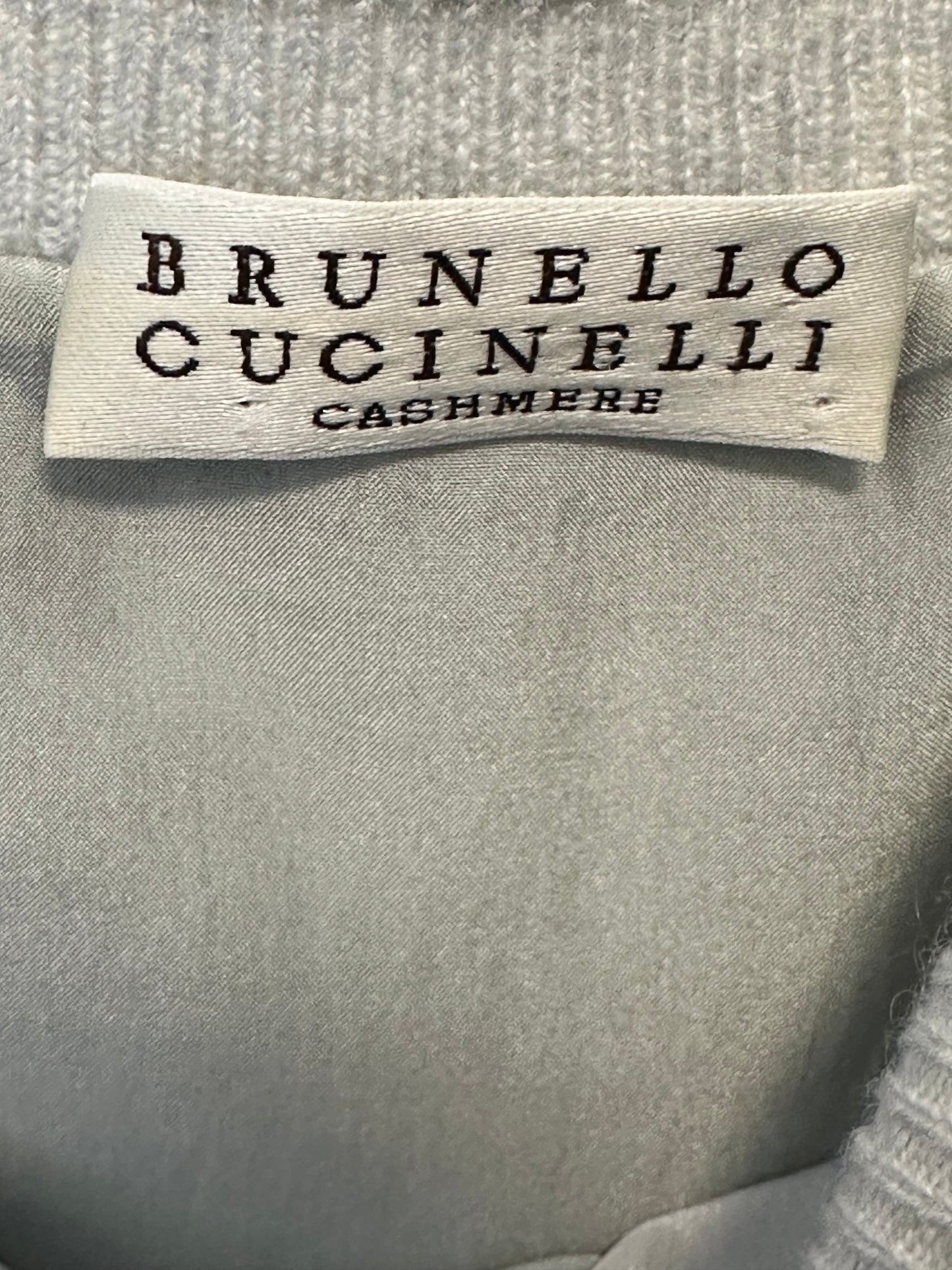 2000s Brunello Cucinelli Cashmere + Silk Ruffle Tank