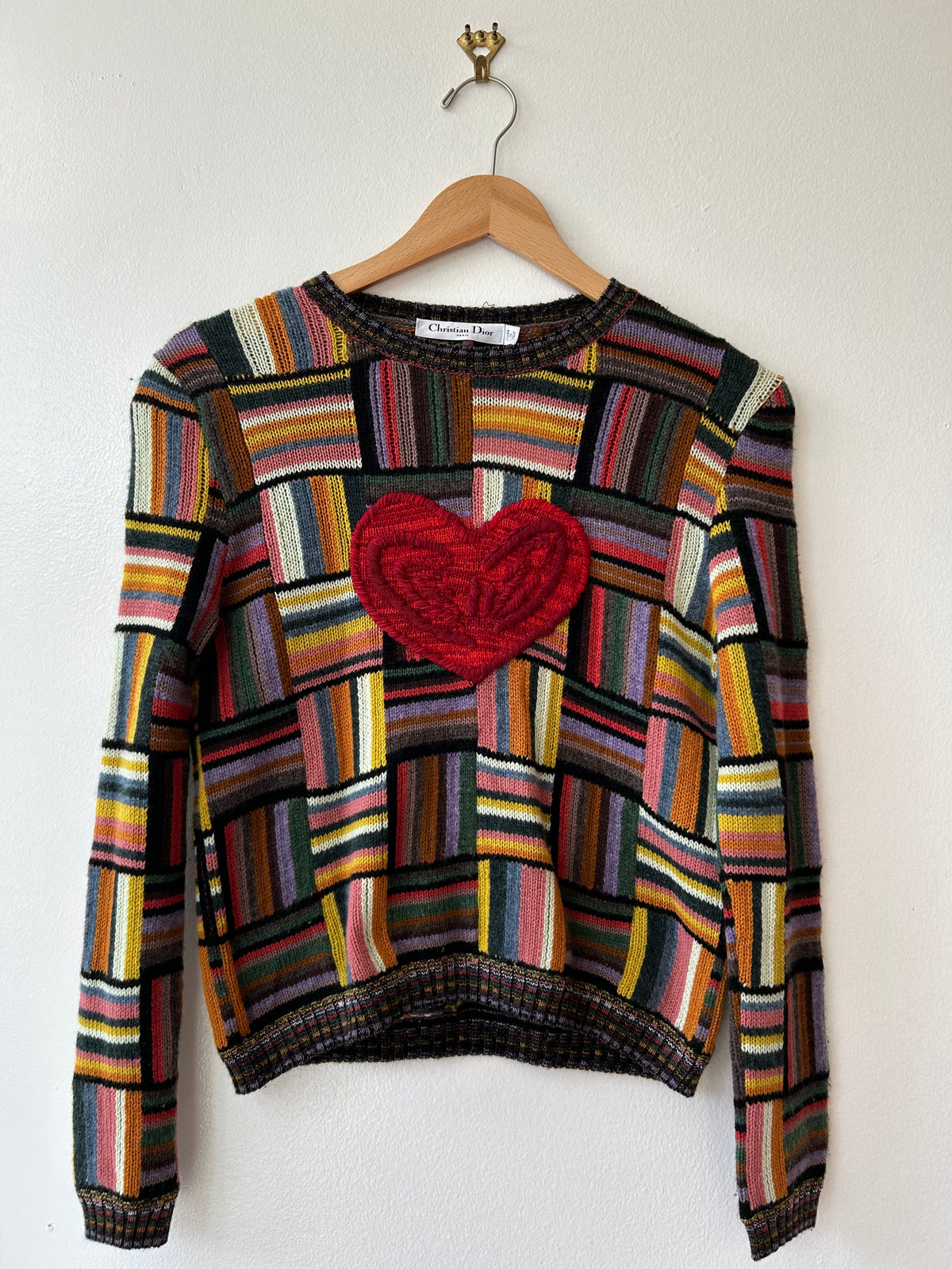 Christian Dior Heart Sweater