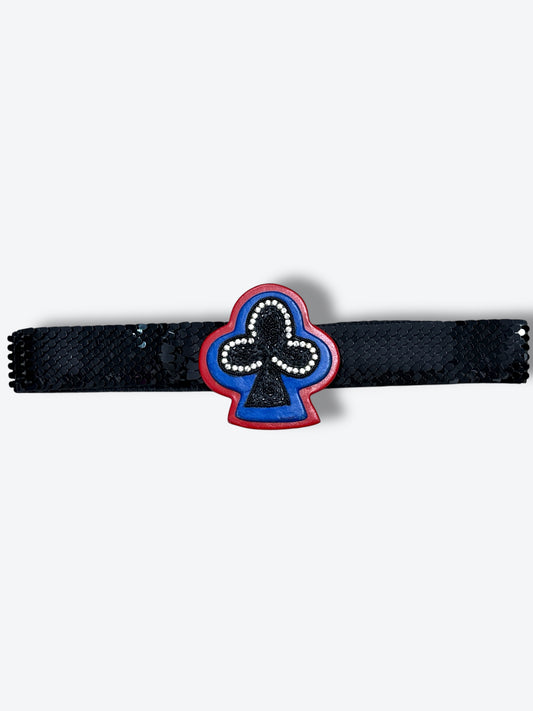 1980s IB Diffusion Sequin Club Belt