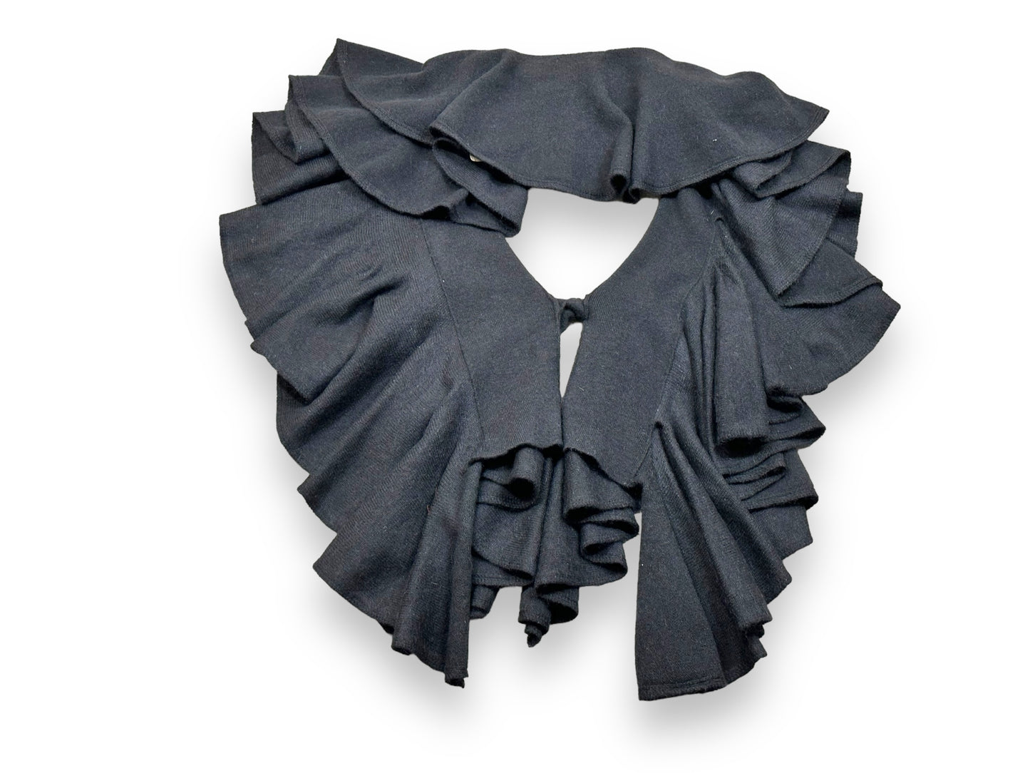 1990s Sonya Rykiel Sweater Ruffle Shrug