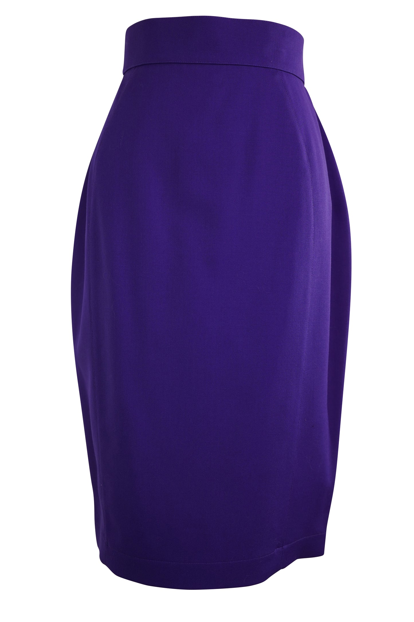 1990s Thierry Mugler Purple Tulip Skirt