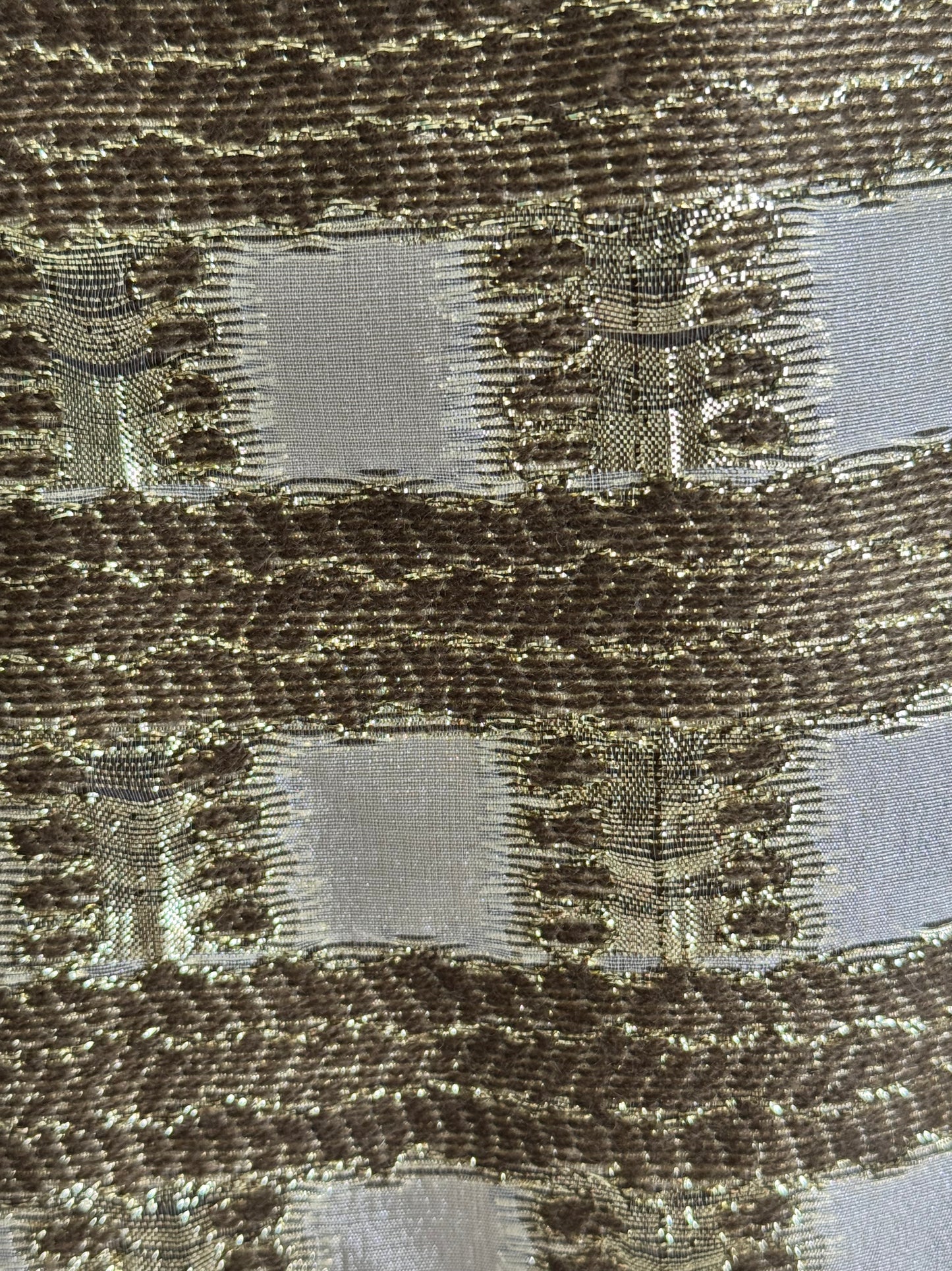 1960s/70s Woven Metallic Tunic Dress (British Crown Colony of Hong Kong)