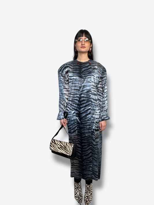 Mary McFadden Zebra Trench