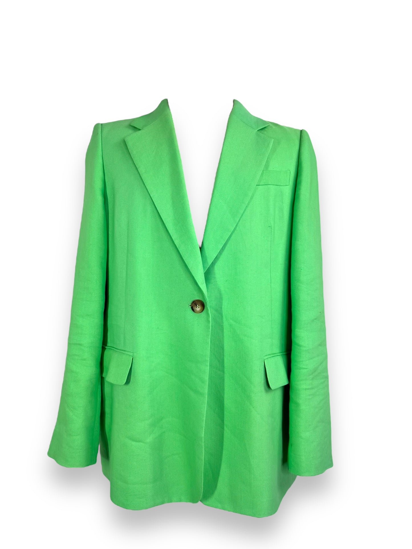 Trend:  NWT Green Reiss Linen Blazer