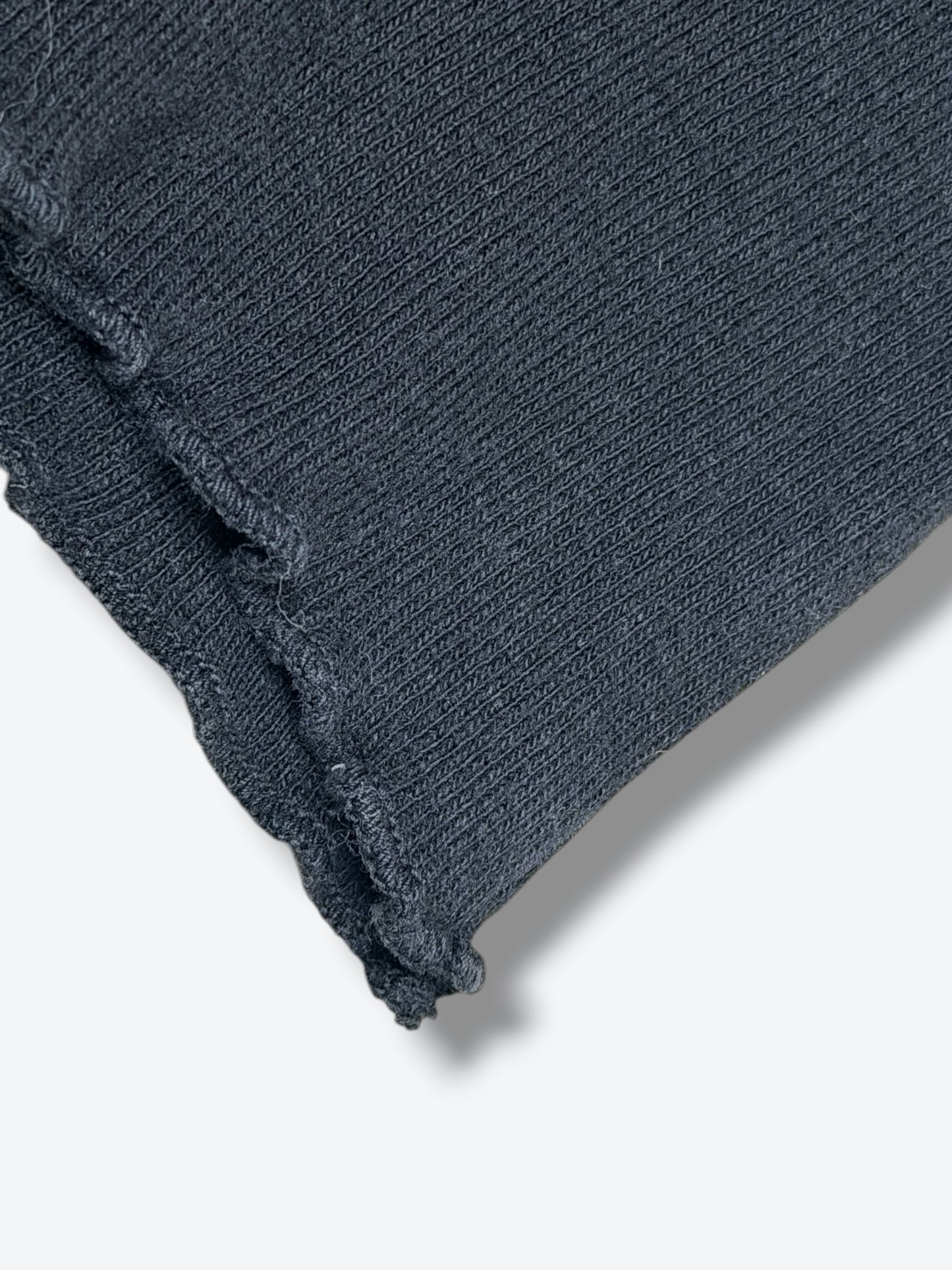 John Galt California Ribbed Cropped Tee – Black Y2K Essential