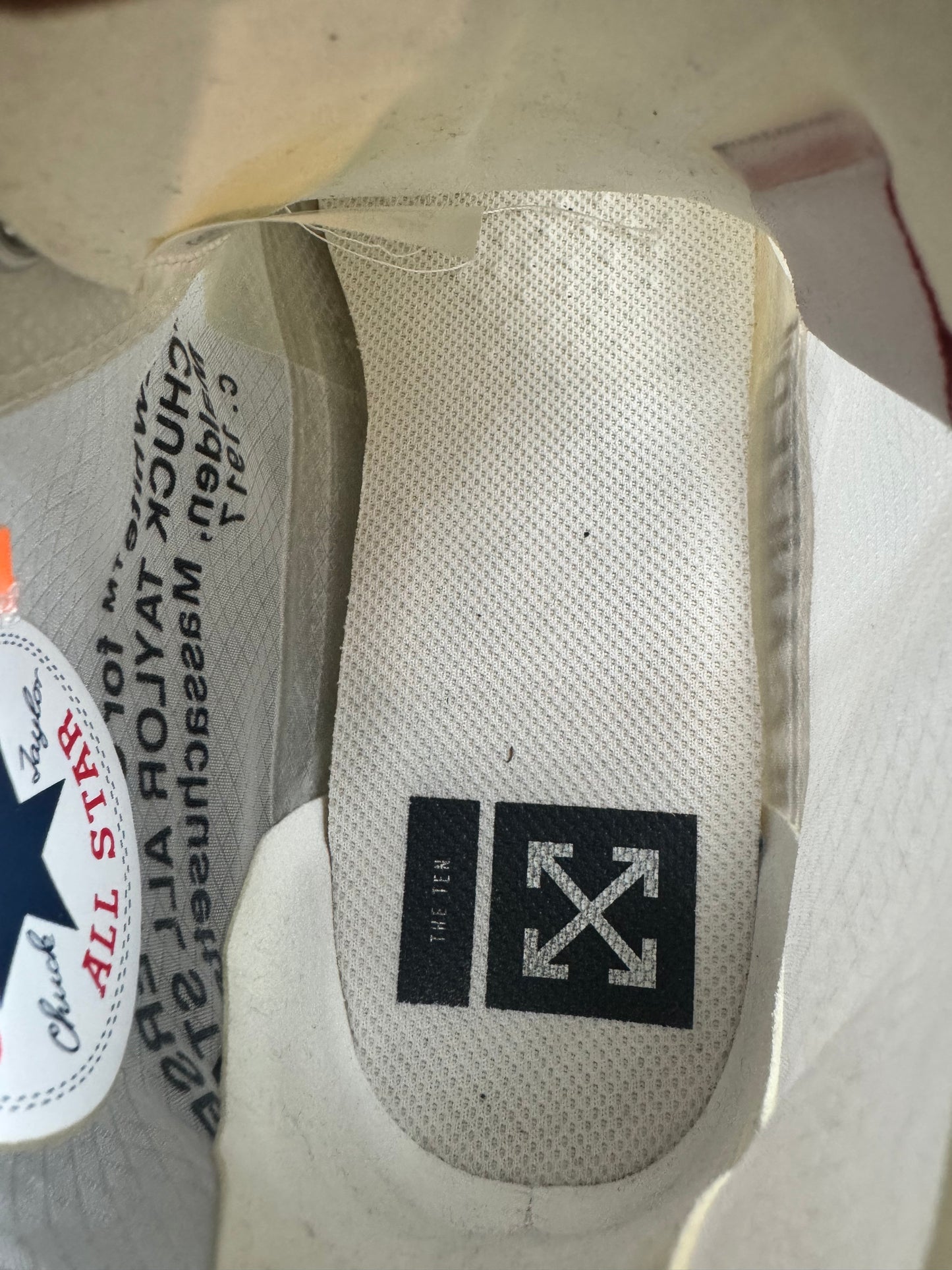 2018 Off-White x Converse Chuck Taylor All Star “The Ten”