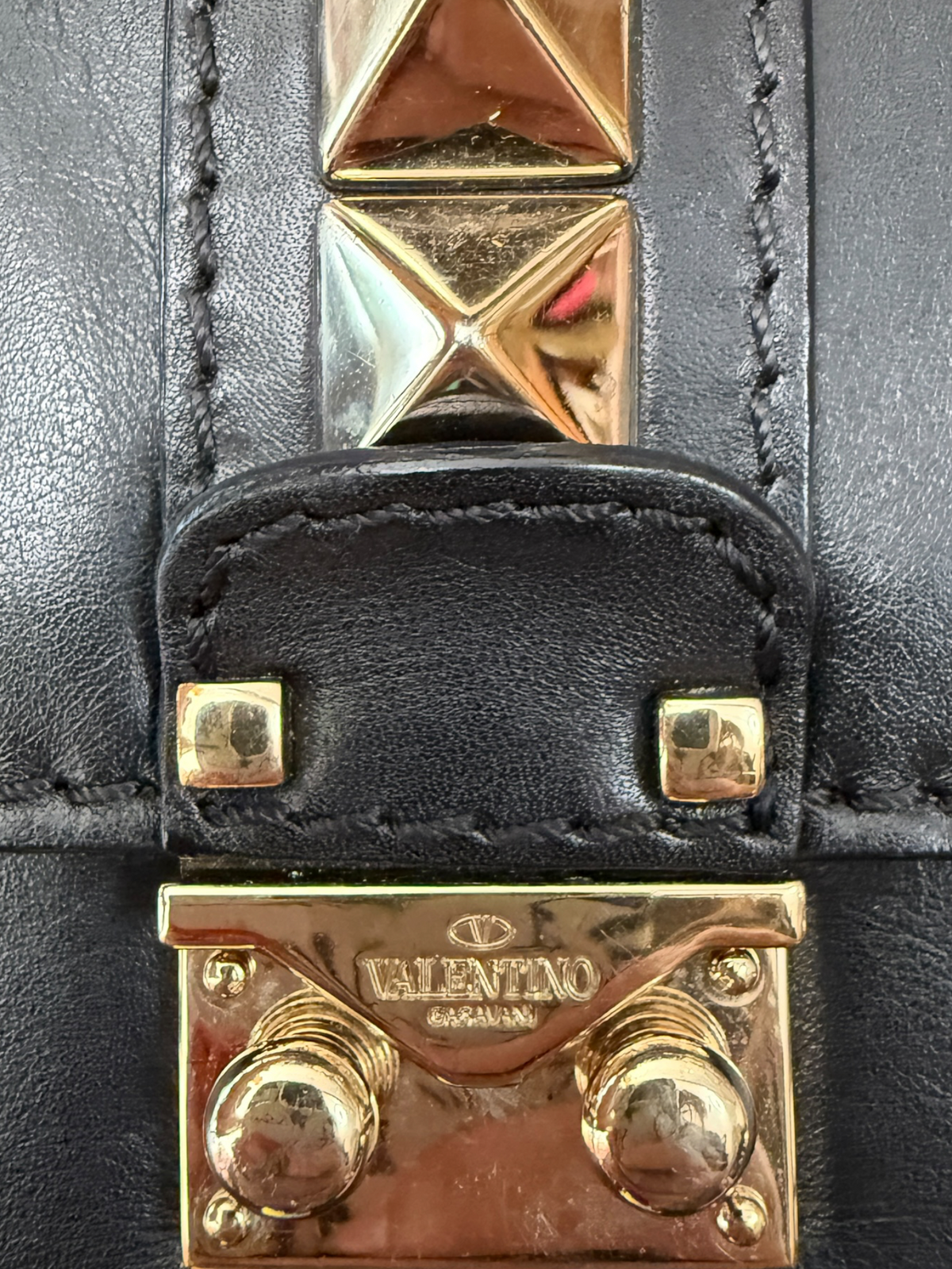 Valentino Garvani Rockstud Black Bag