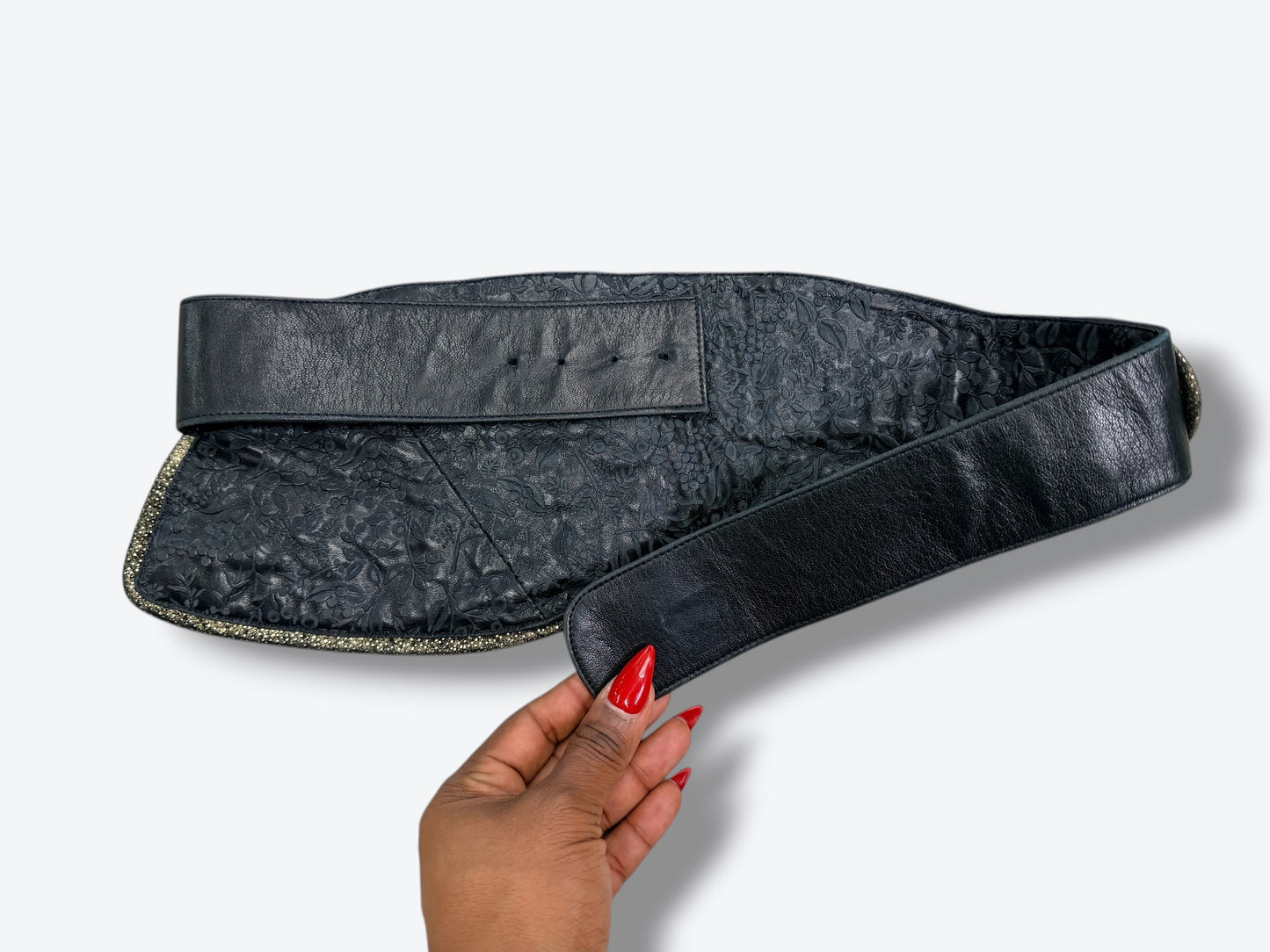 1980s/90s Lisandro Sarasola Cheetah Coin Belt