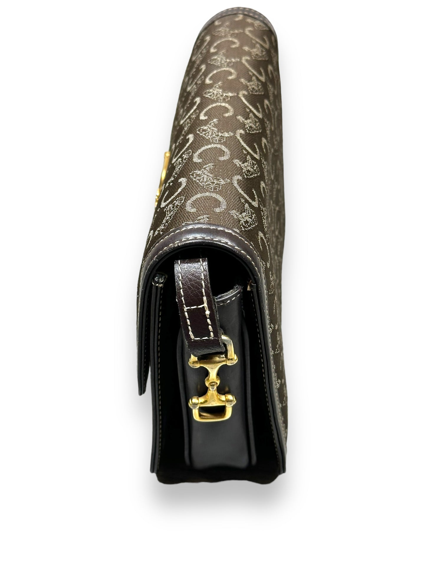 Vintage Horse Bit Celine Crossbody (As Is)