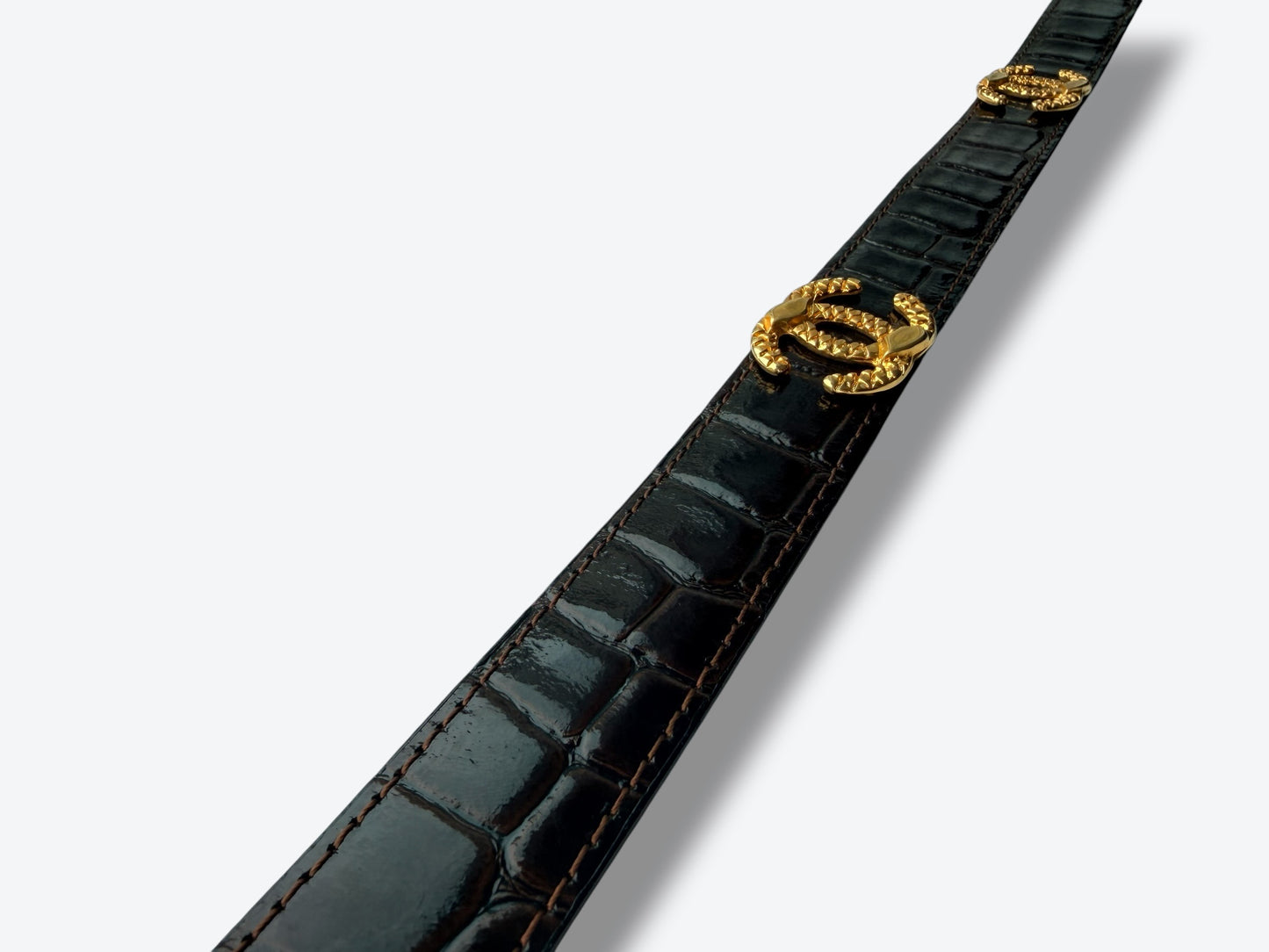 1980s CroVesi Embossed Belt
