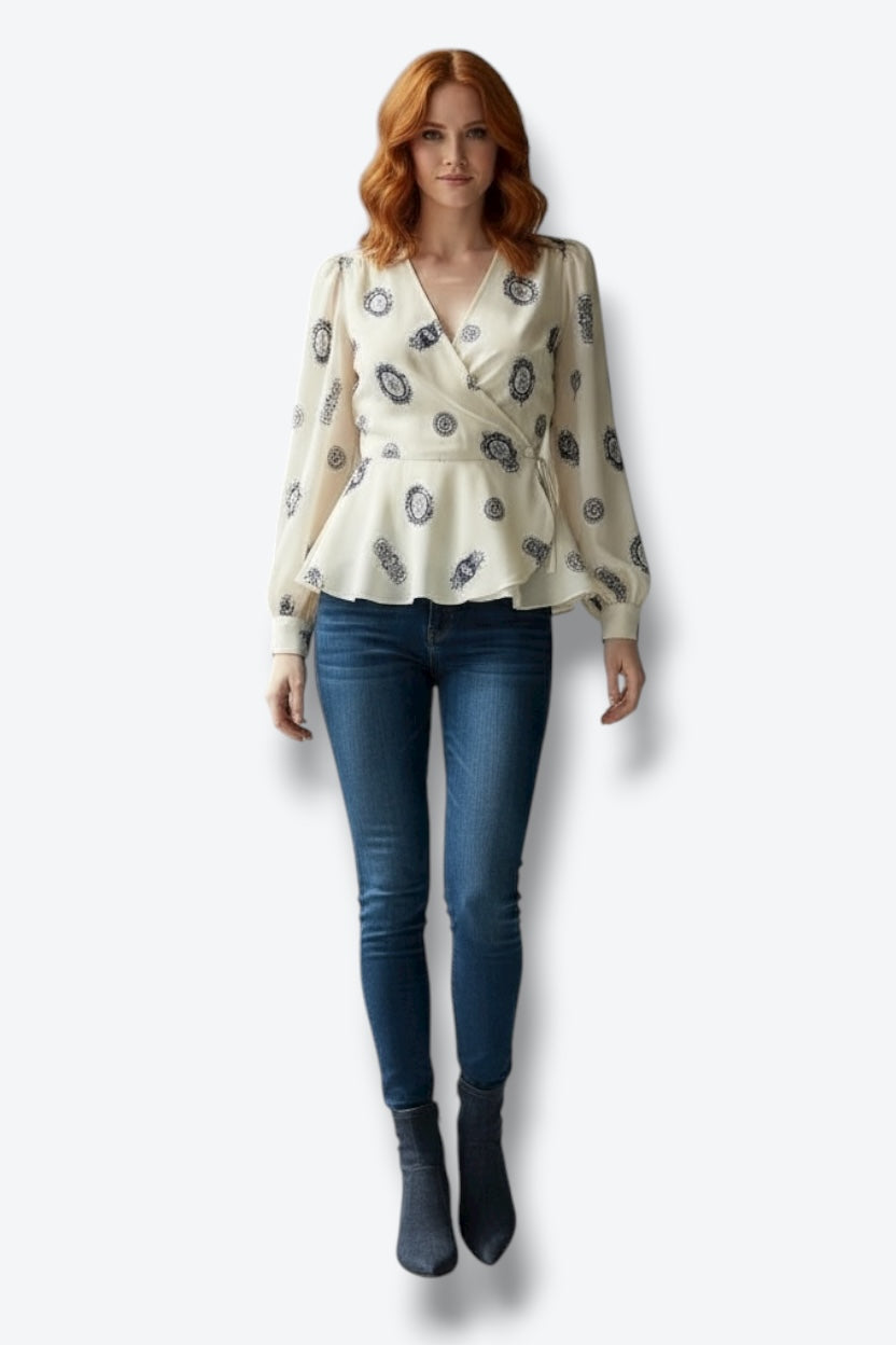 Y2K Counterparts Cherub Blouse