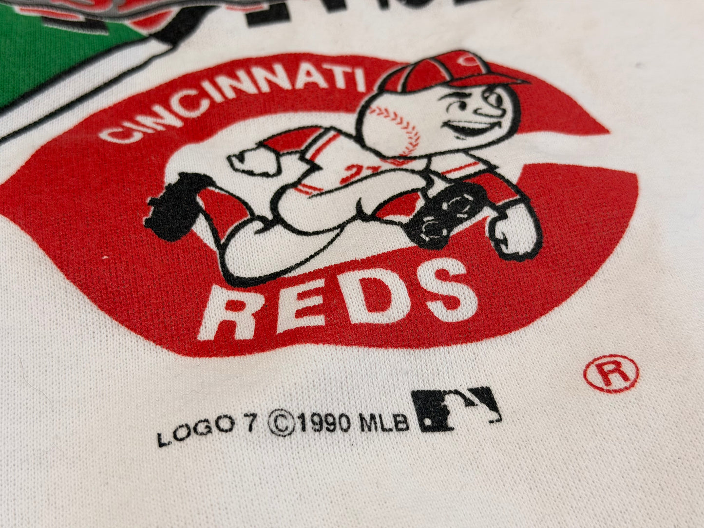 Vintage Logic 7 Cincinnati Reds 1990 World Series Champions Sweatshirt